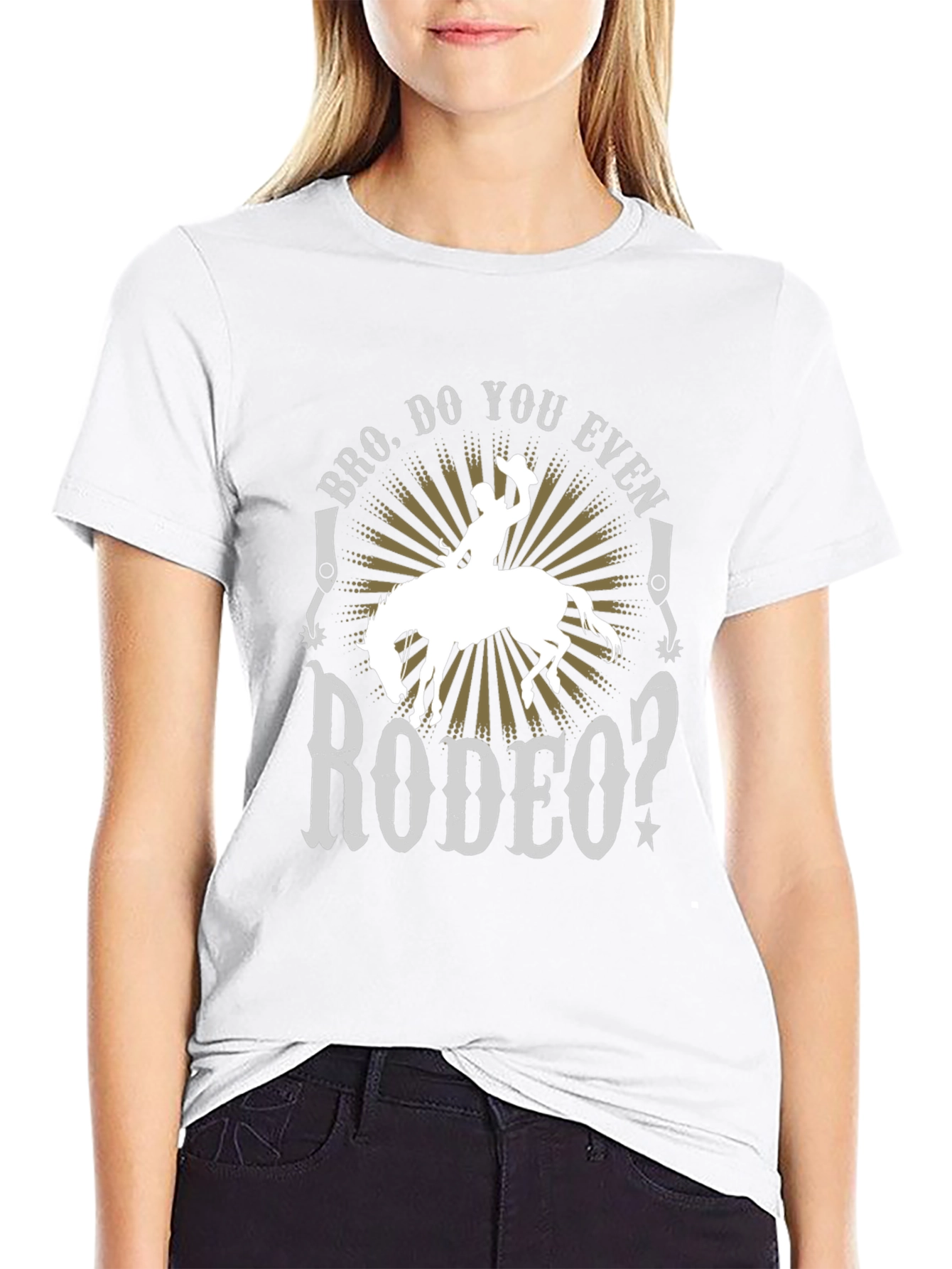 Bro Do You Even Rodeo Graphic T-Shirt