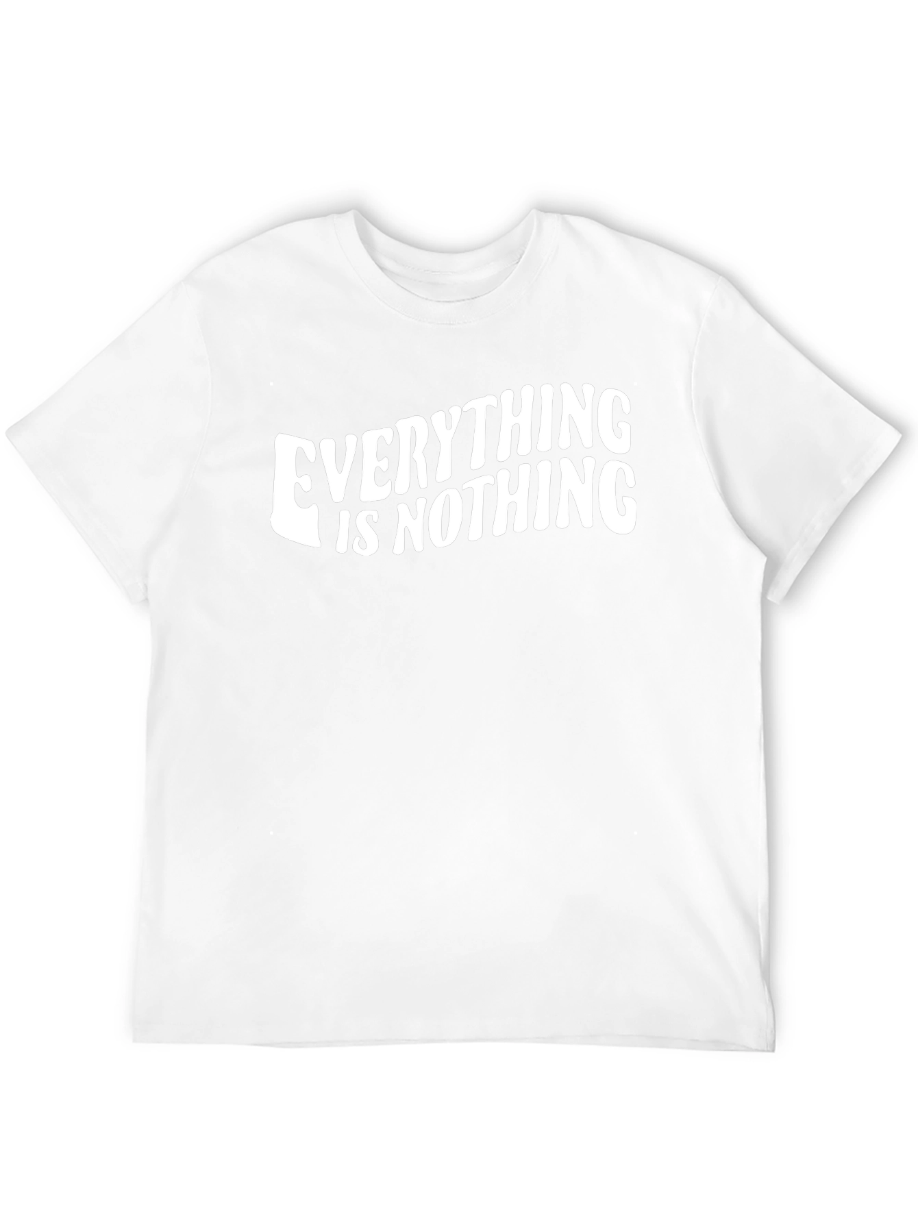 Everything Is Nothing Graphic T-Shirt - Black