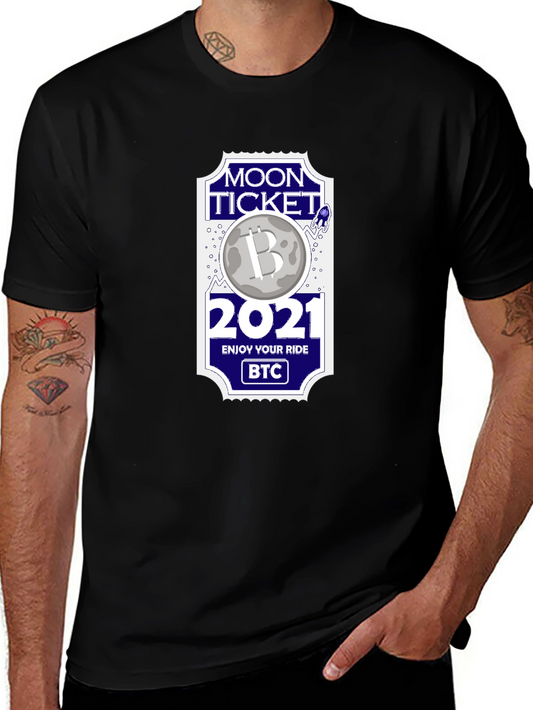 Moon Ticket 2021 BTC T-Shirt