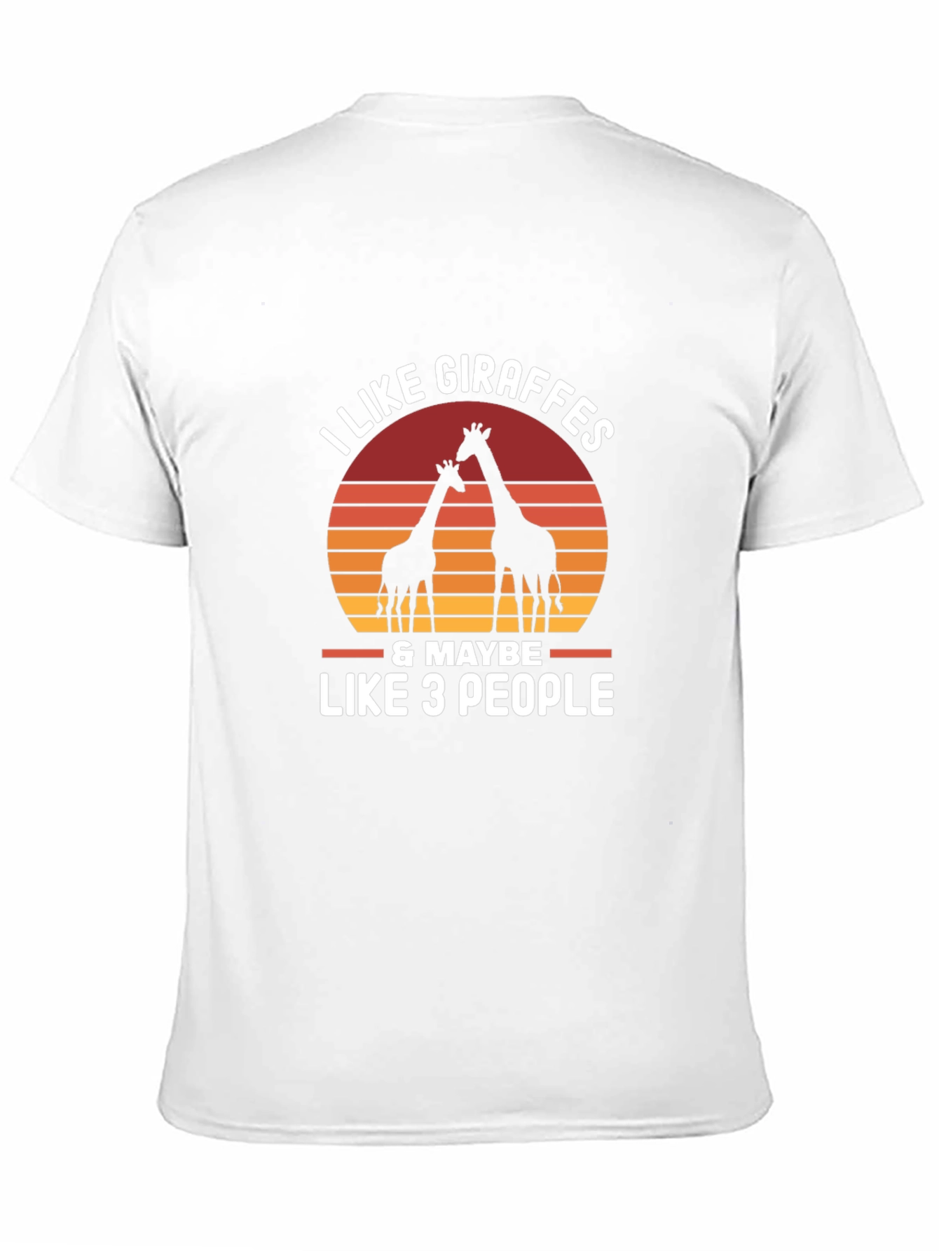 I Like Giraffes T-Shirt - Funny Animal Lover Tee