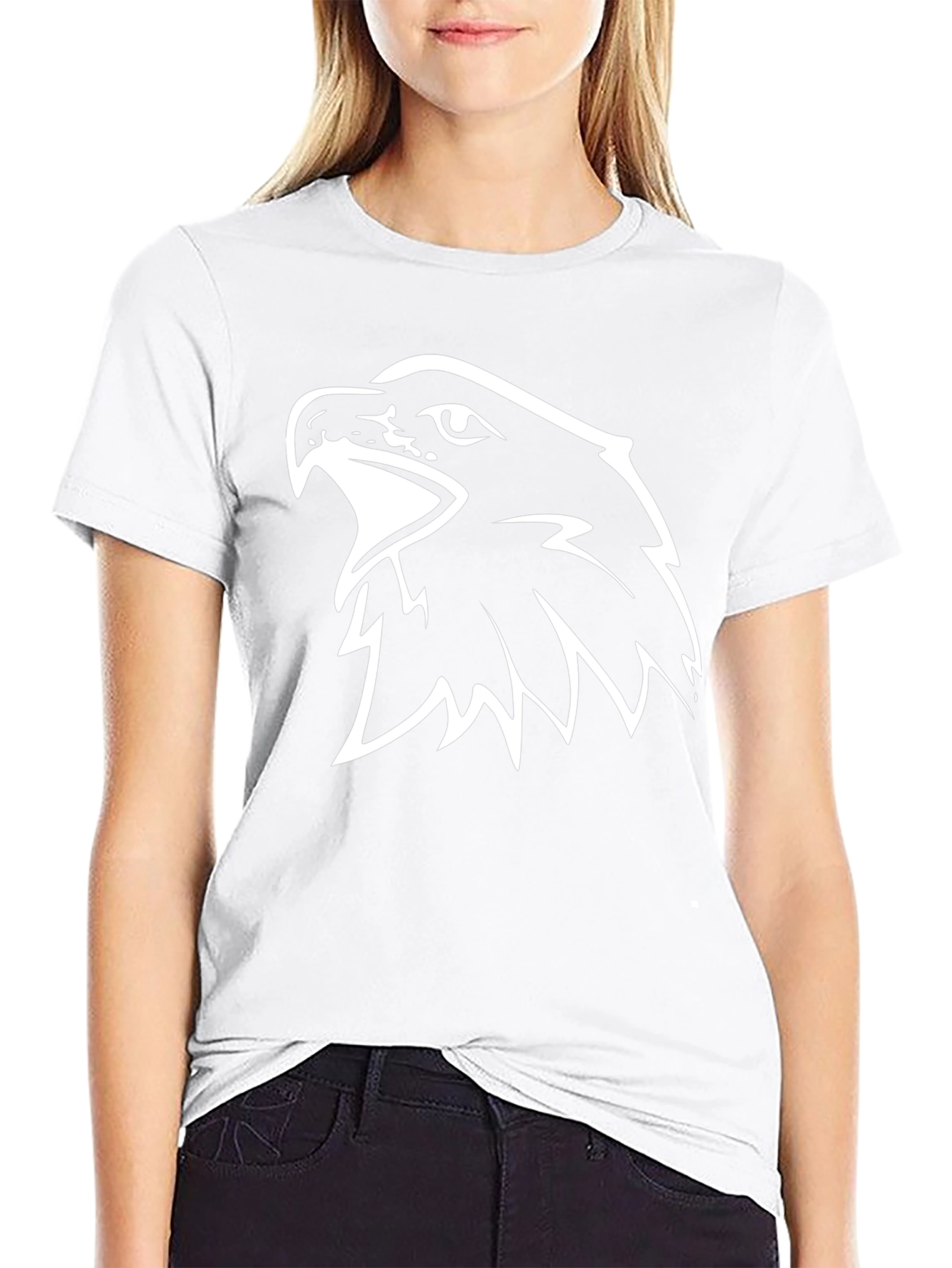 Eagle Graphic Tee - Cool Bird T-Shirt
