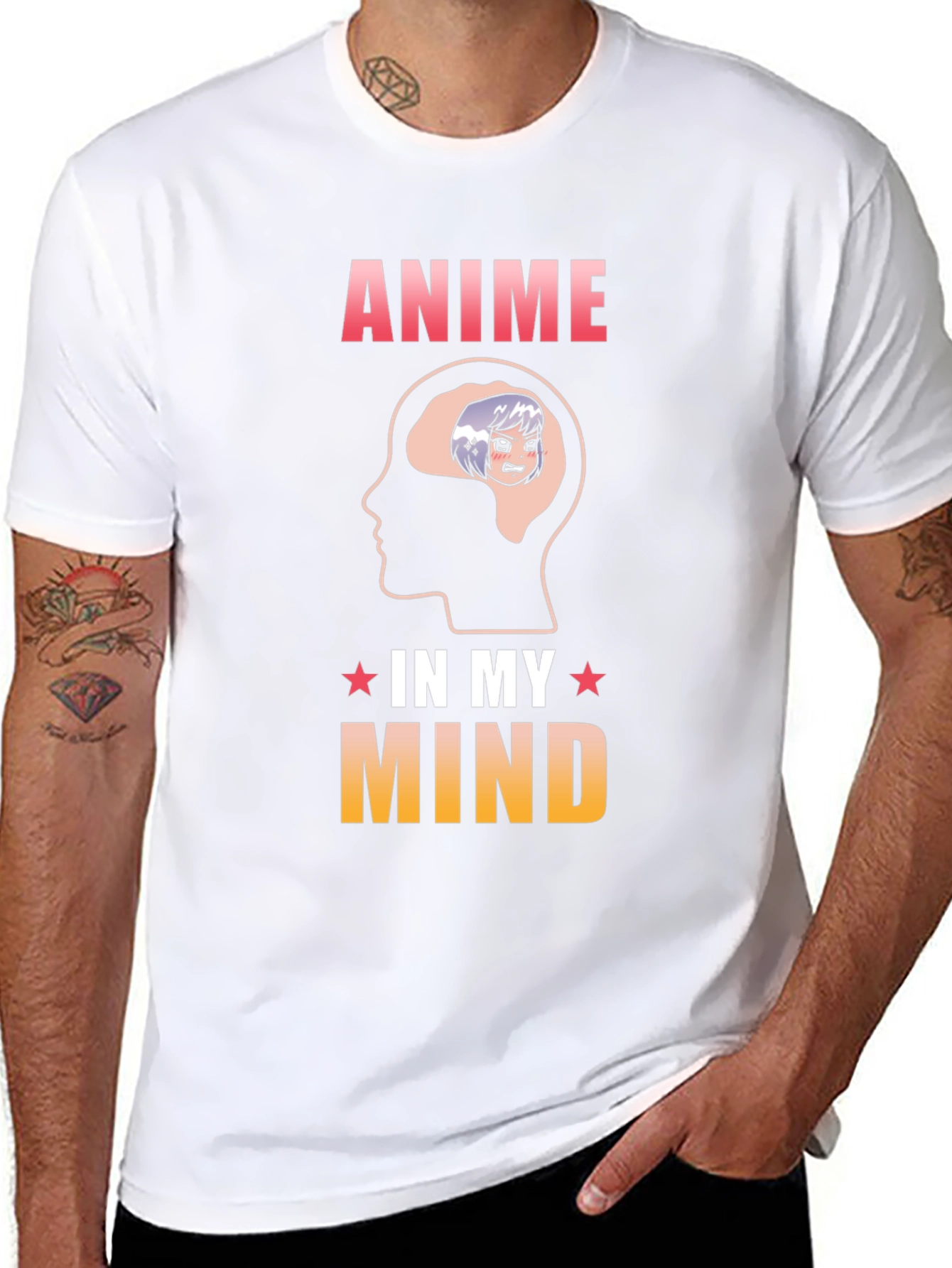 Anime in My Mind Graphic T-Shirt