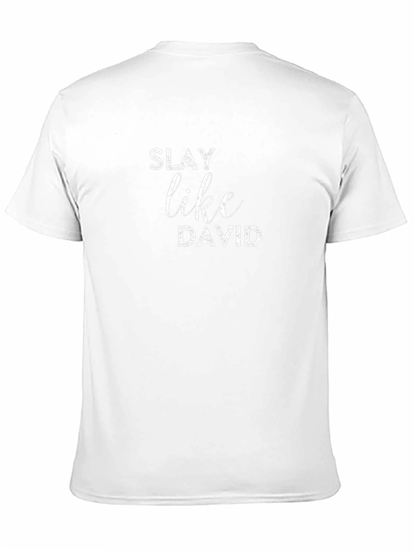 Slay Like David Mens Black T-Shirt