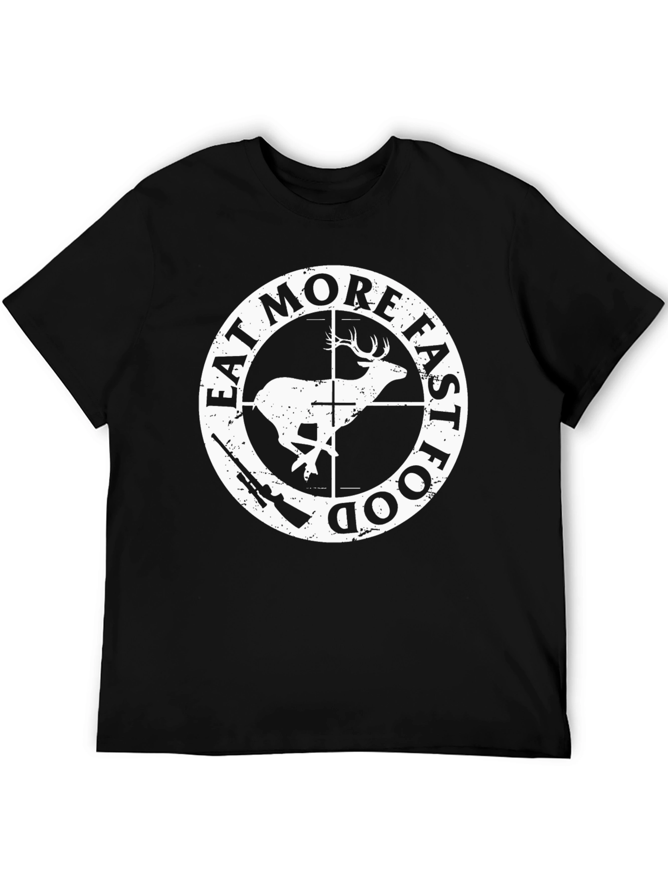 Eat More Fast Food Deer Hunting T-Shirt