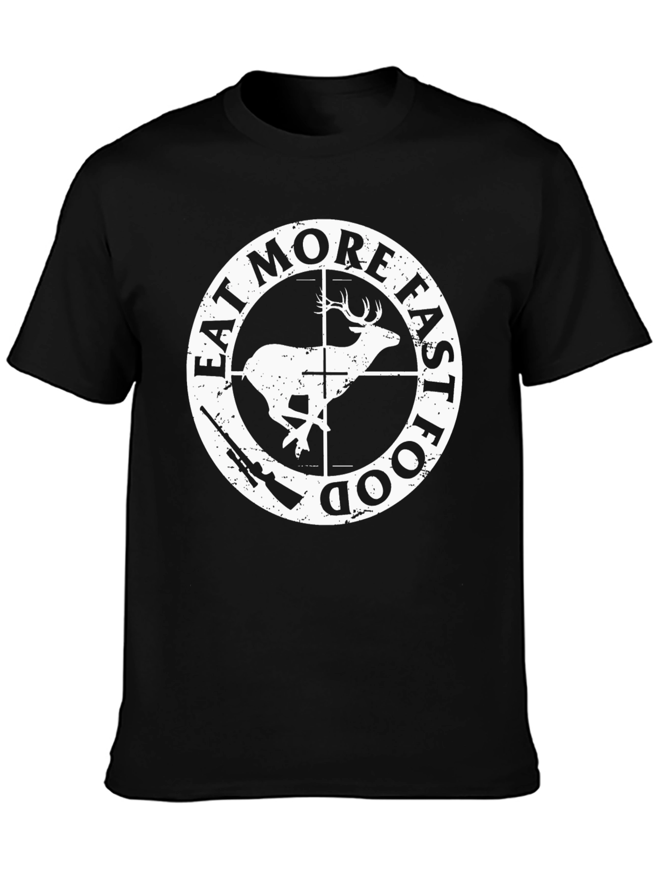 Eat More Fast Food Deer Hunting T-Shirt