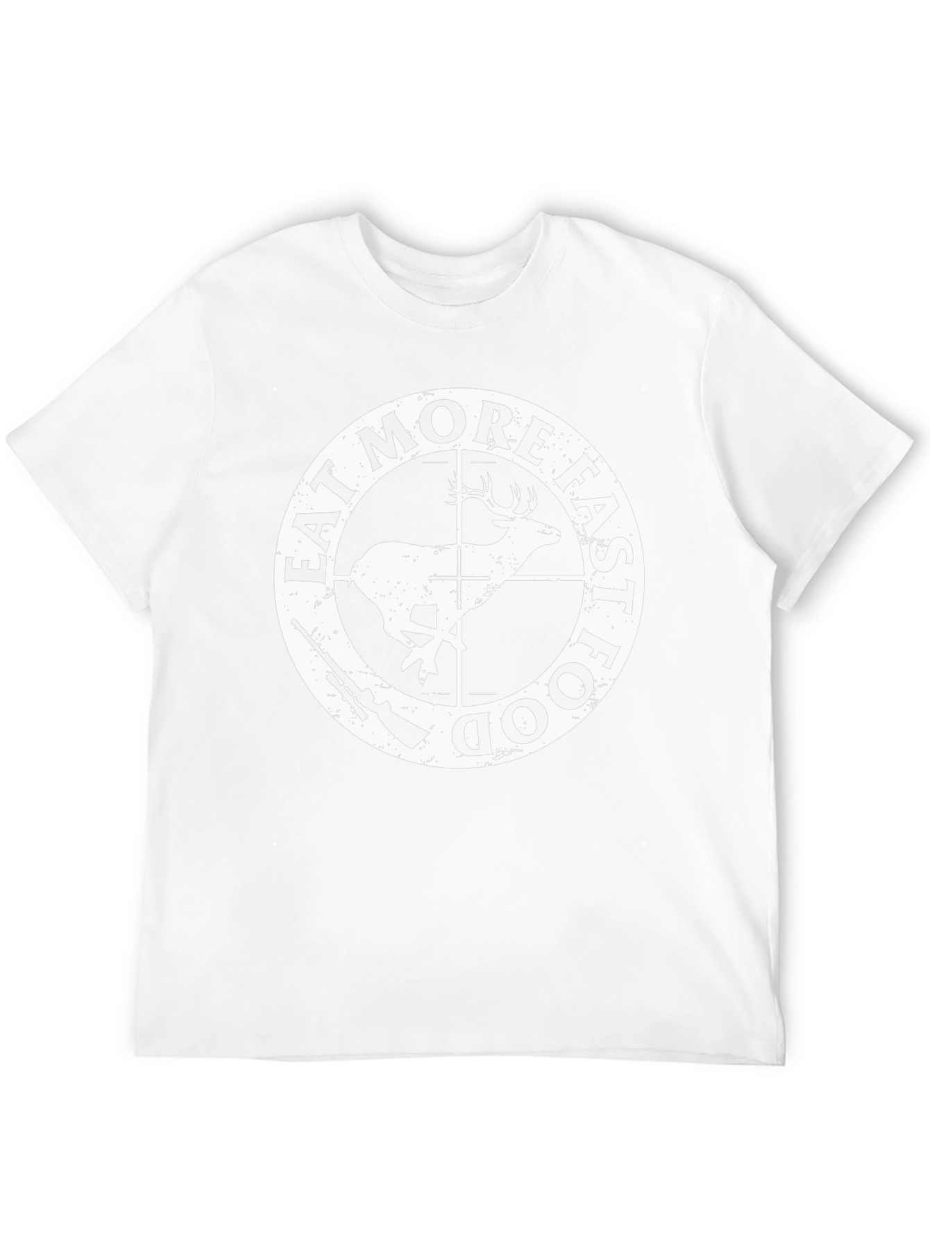 Eat More Fast Food Deer Hunting T-Shirt