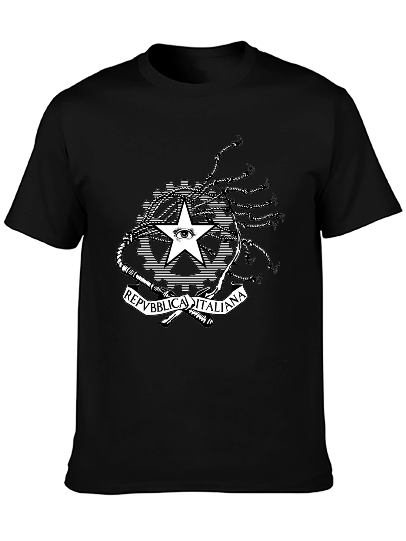 Italian Republic Emblem T-Shirt
