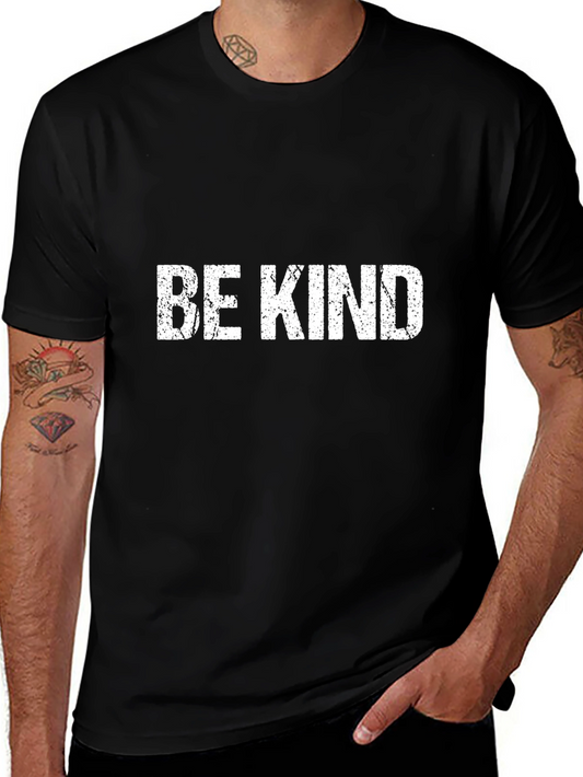 Be Kind Graphic Tee - Soft Cotton Blend