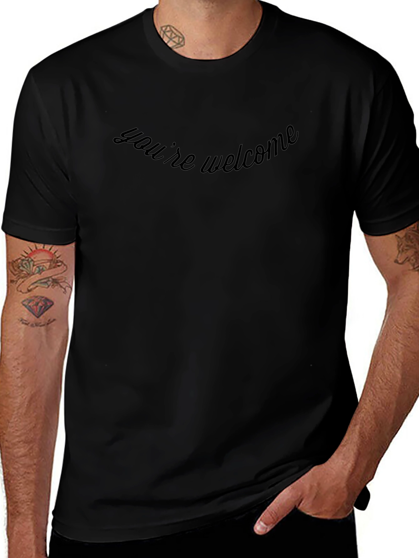 Youre Welcome Graphic Tee - Soft Comfort Fit