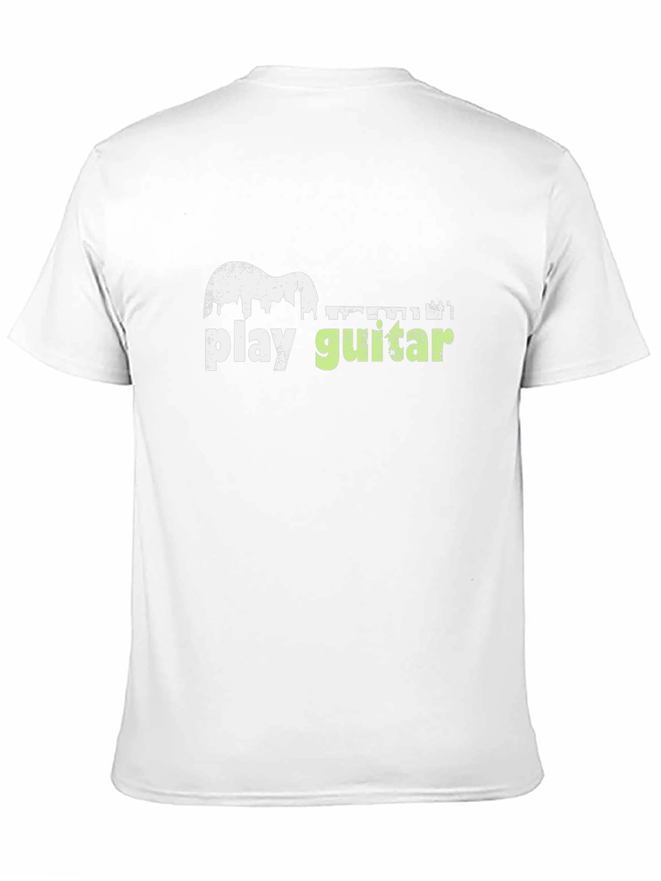 Play Guitar Graphic Tee - Music Lover T-Shirt