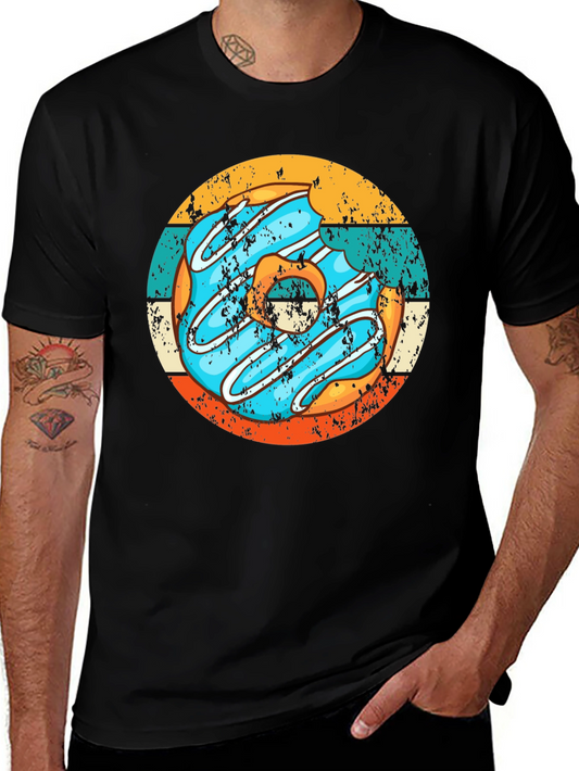 Retro Donut T-Shirt - Bite Me Design