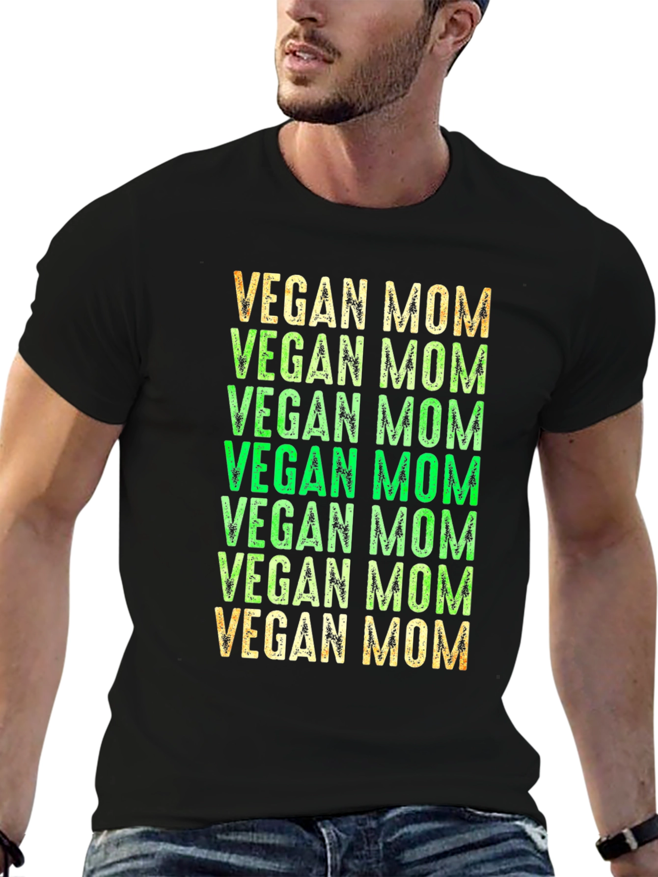 Vegan Mom Graphic Tee - Unisex Casual Shirt