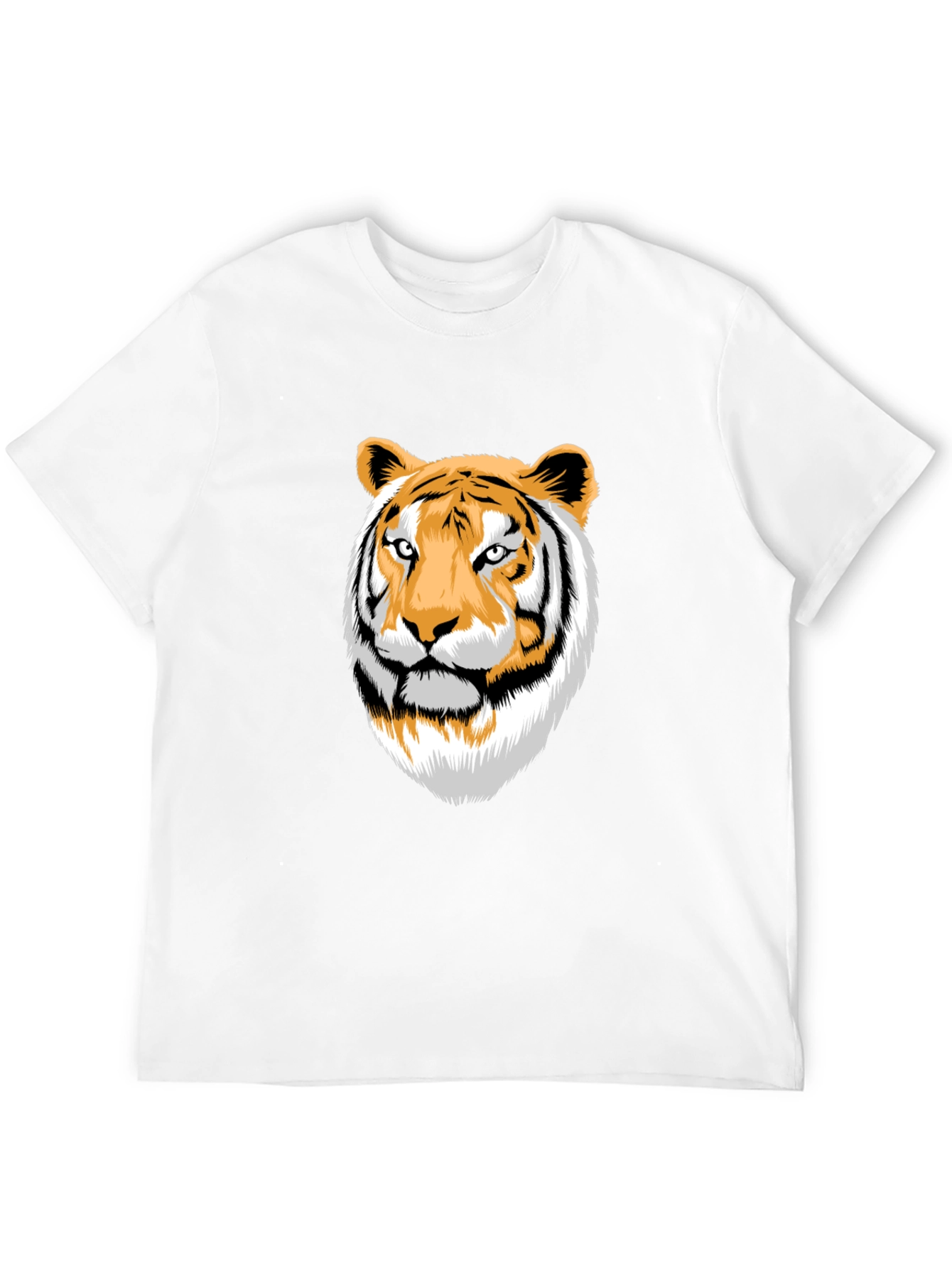 Tiger Graphic T-Shirt - Bold Animal Print Tee
