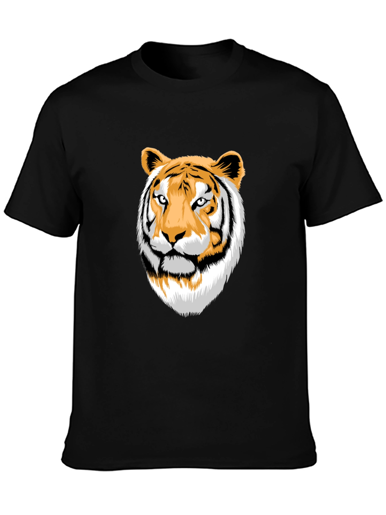 Tiger Graphic T-Shirt - Bold Animal Print Tee