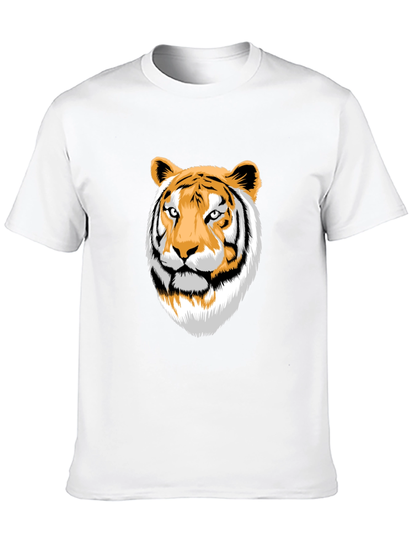 Tiger Graphic T-Shirt - Bold Animal Print Tee