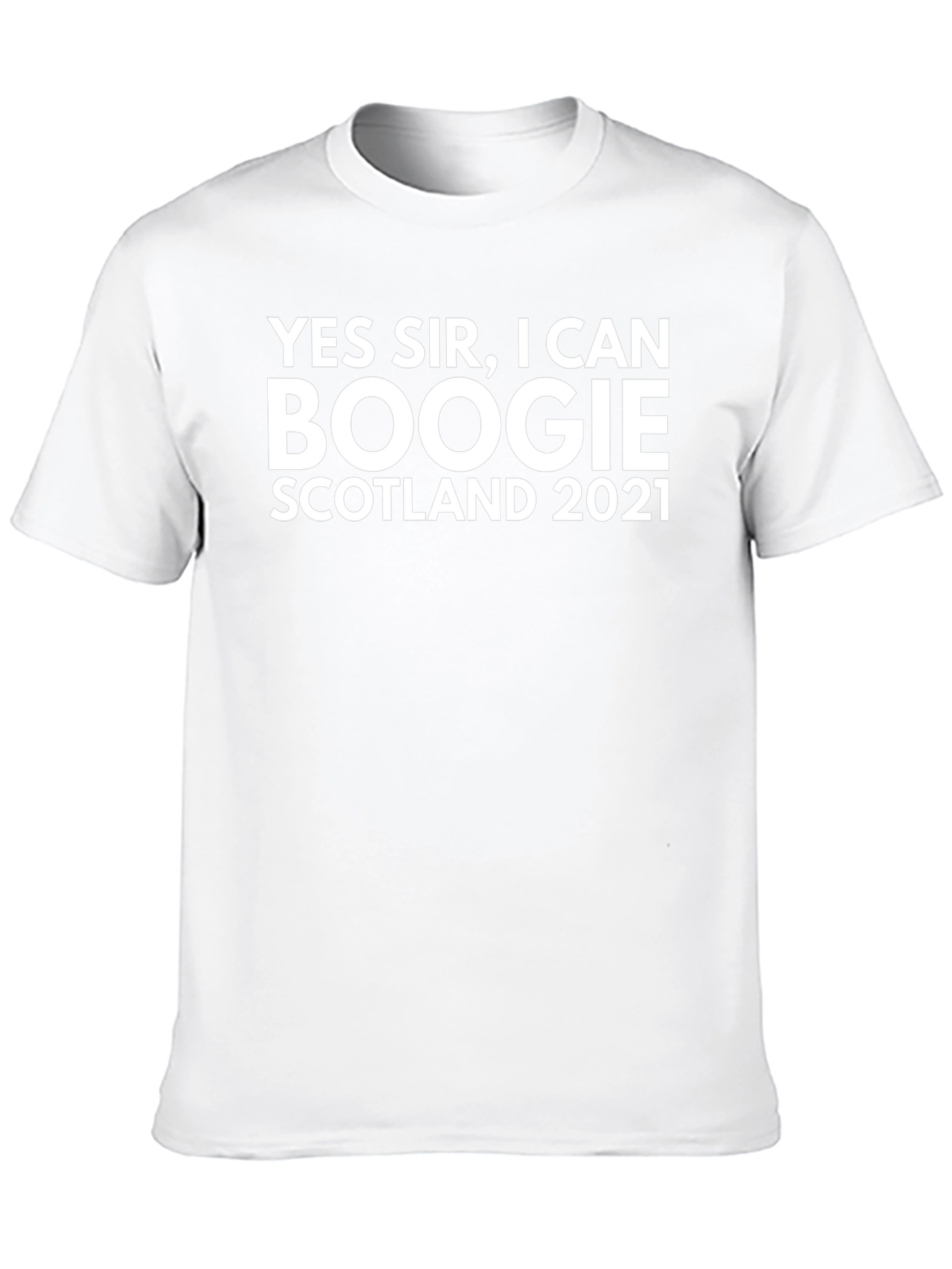 Yes Sir I Can Boogie Scotland 2021 T-Shirt