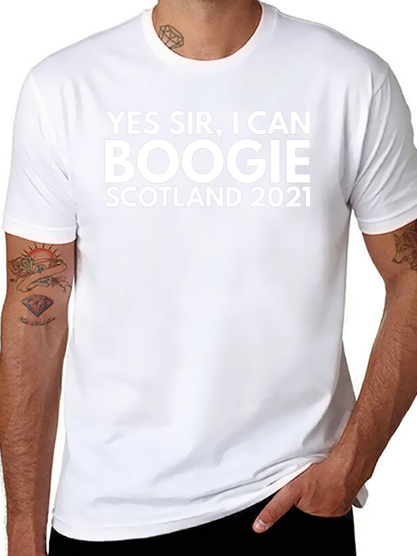 Yes Sir I Can Boogie Scotland 2021 T-Shirt