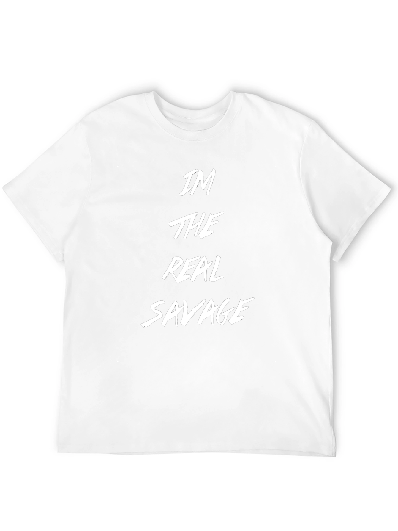 Im The Real Savage Black T-Shirt
