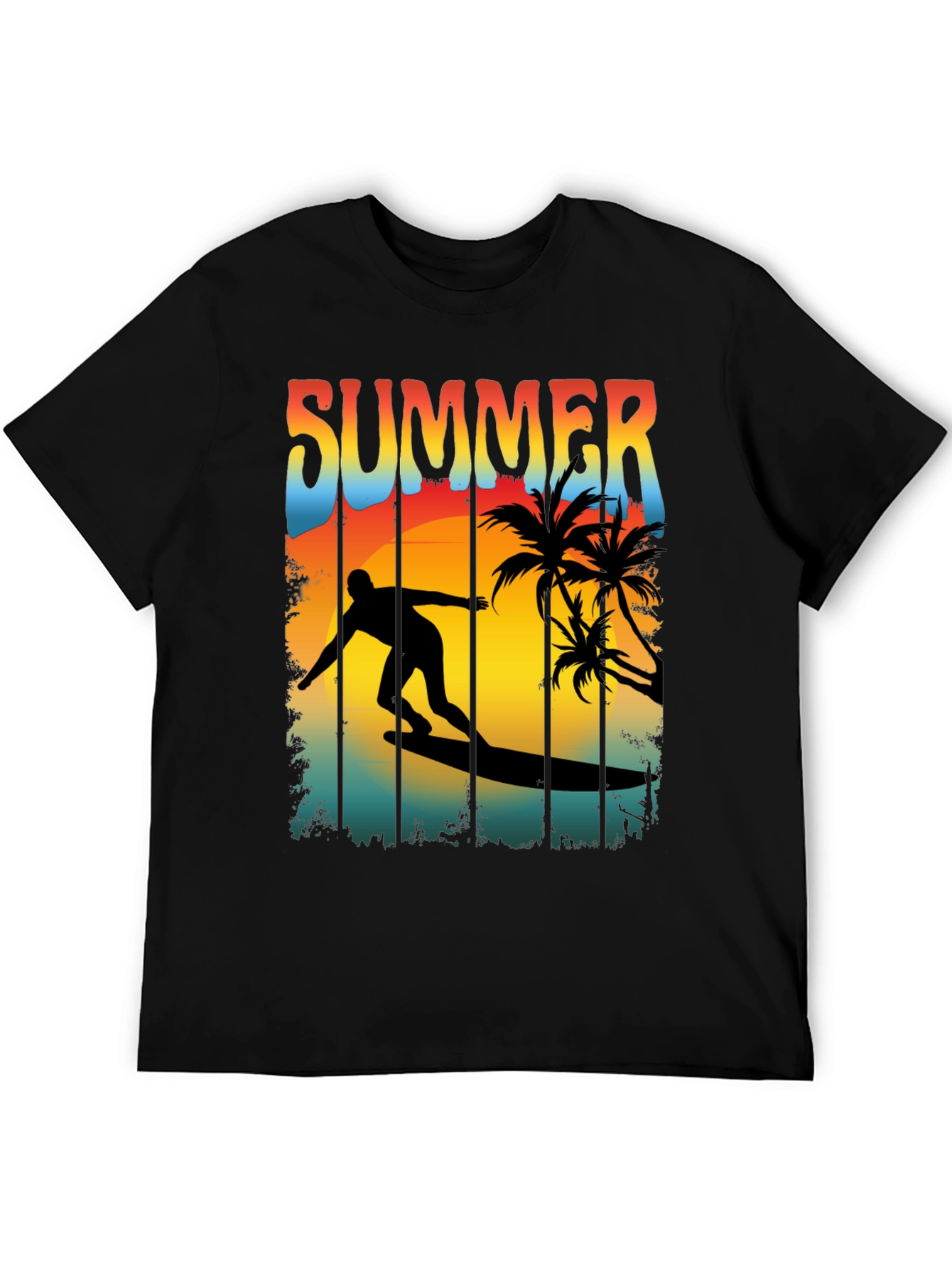 Summer Surfing T-Shirt - Beach Vacation Vibes