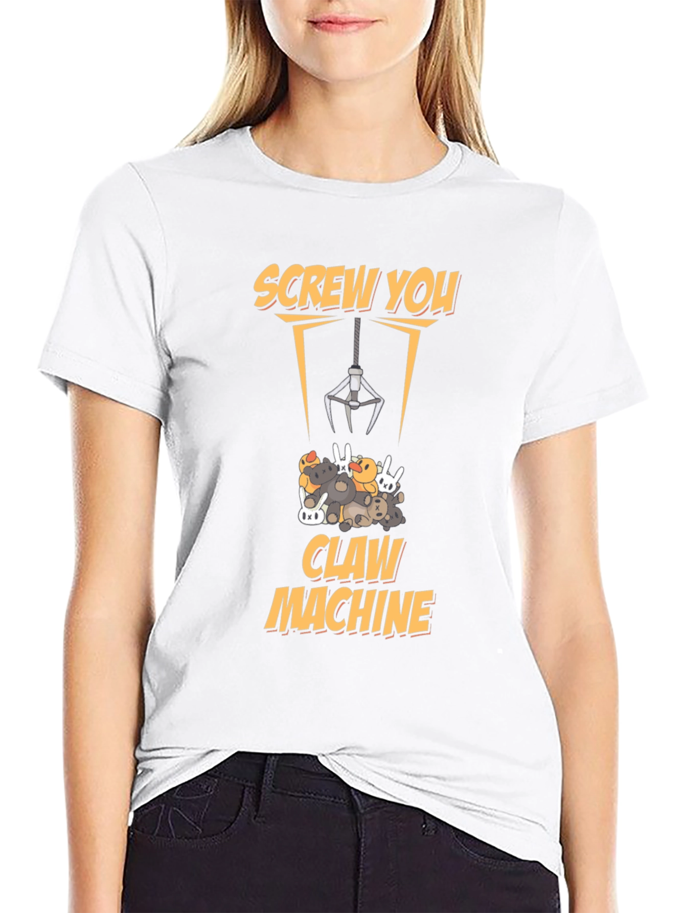 Screw You Claw Machine T-Shirt