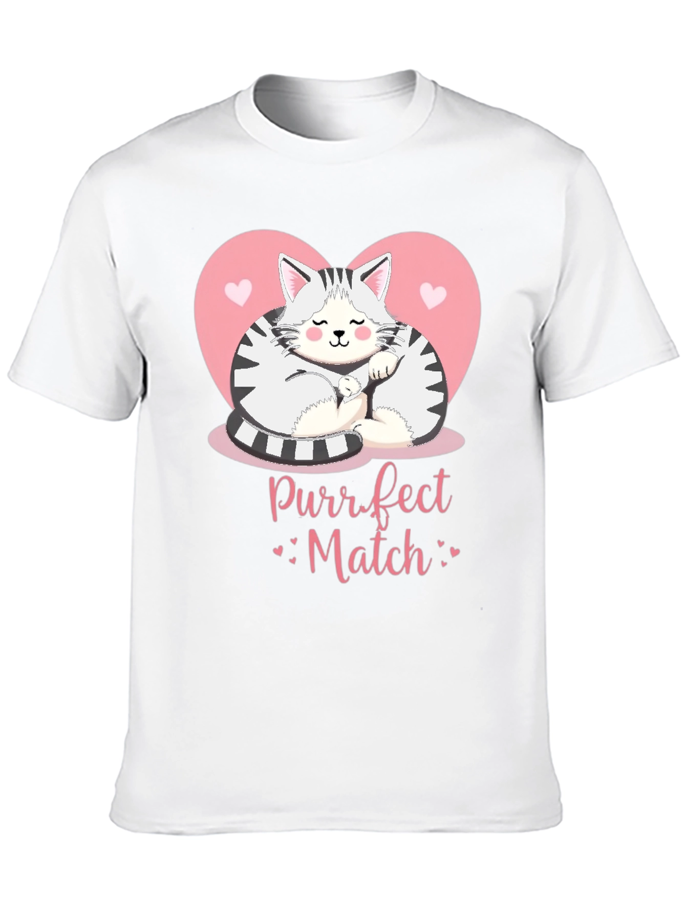 Purrfect Match Cat Lover T-Shirt