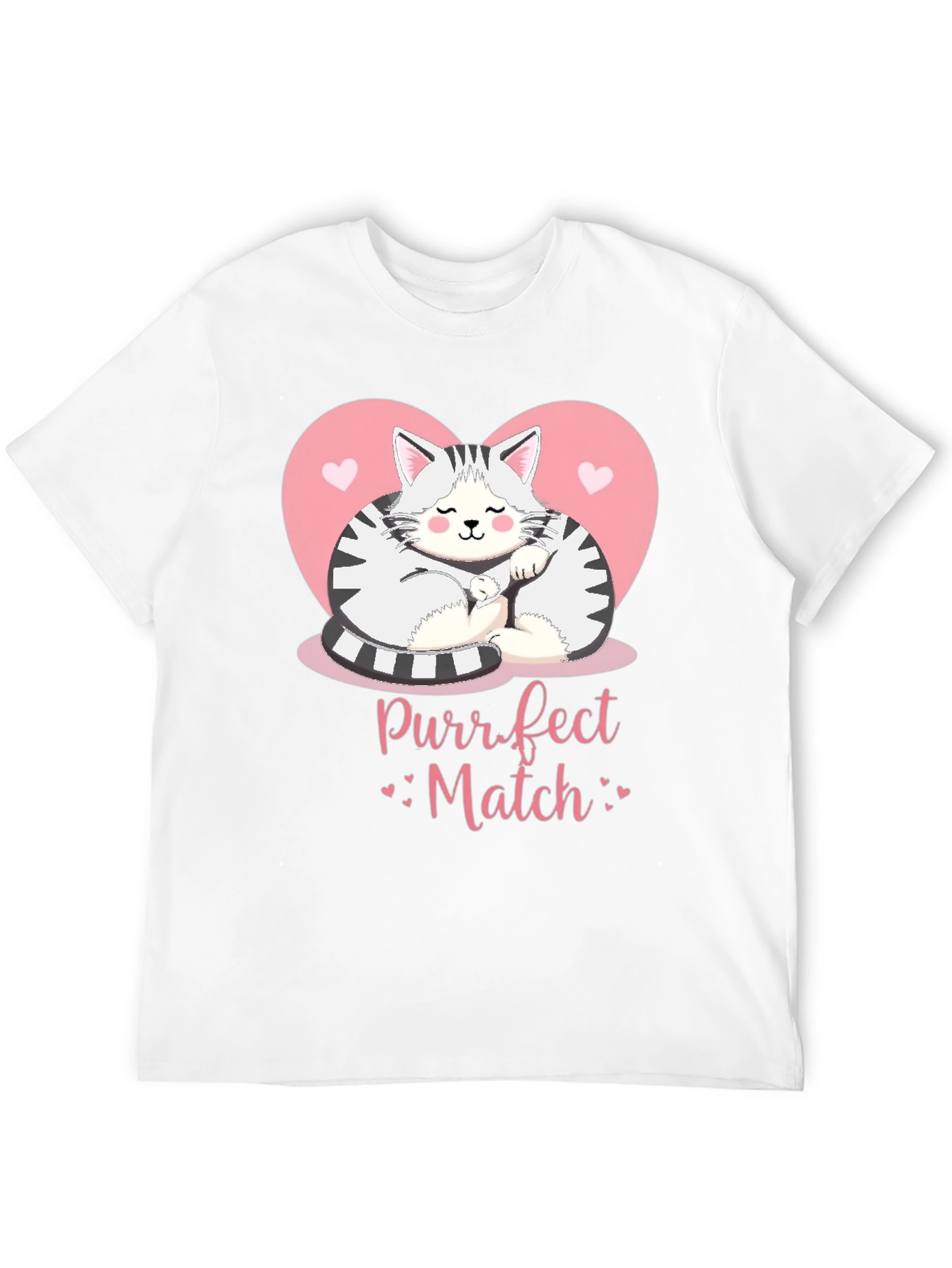 Purrfect Match Cat Lover T-Shirt
