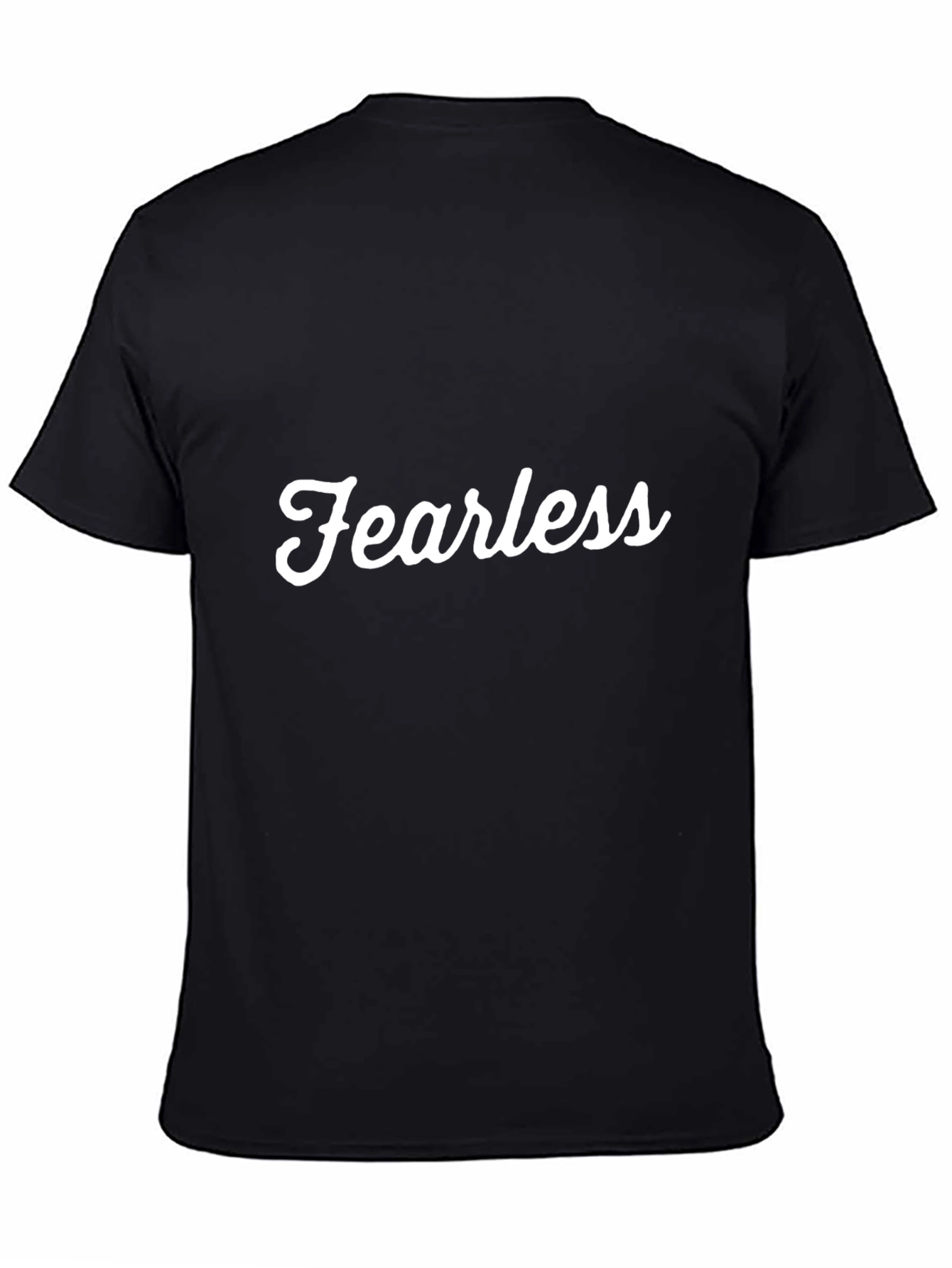 Fearless Black T-Shirt - Mens Graphic Tee