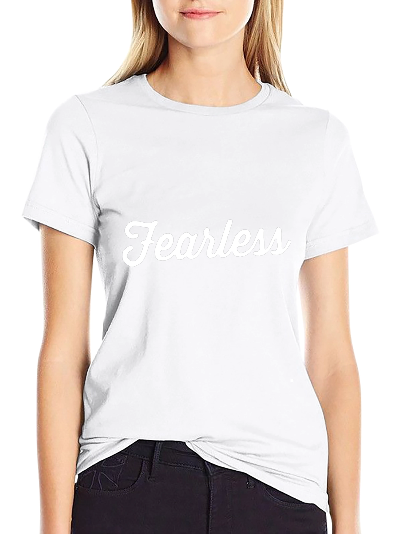 Fearless Black T-Shirt - Mens Graphic Tee