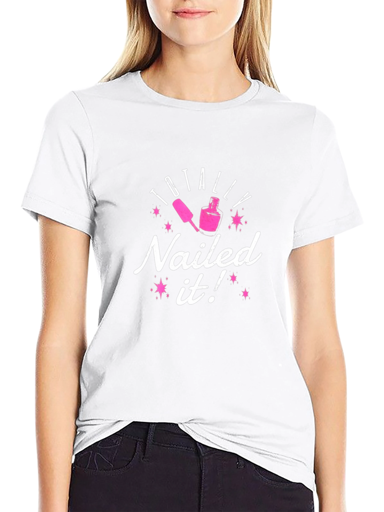 Totally Nailed It! Black T-Shirt