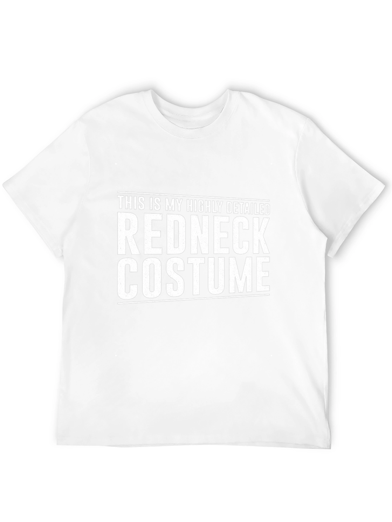 Redneck Costume T-Shirt - Funny Sarcastic Tee
