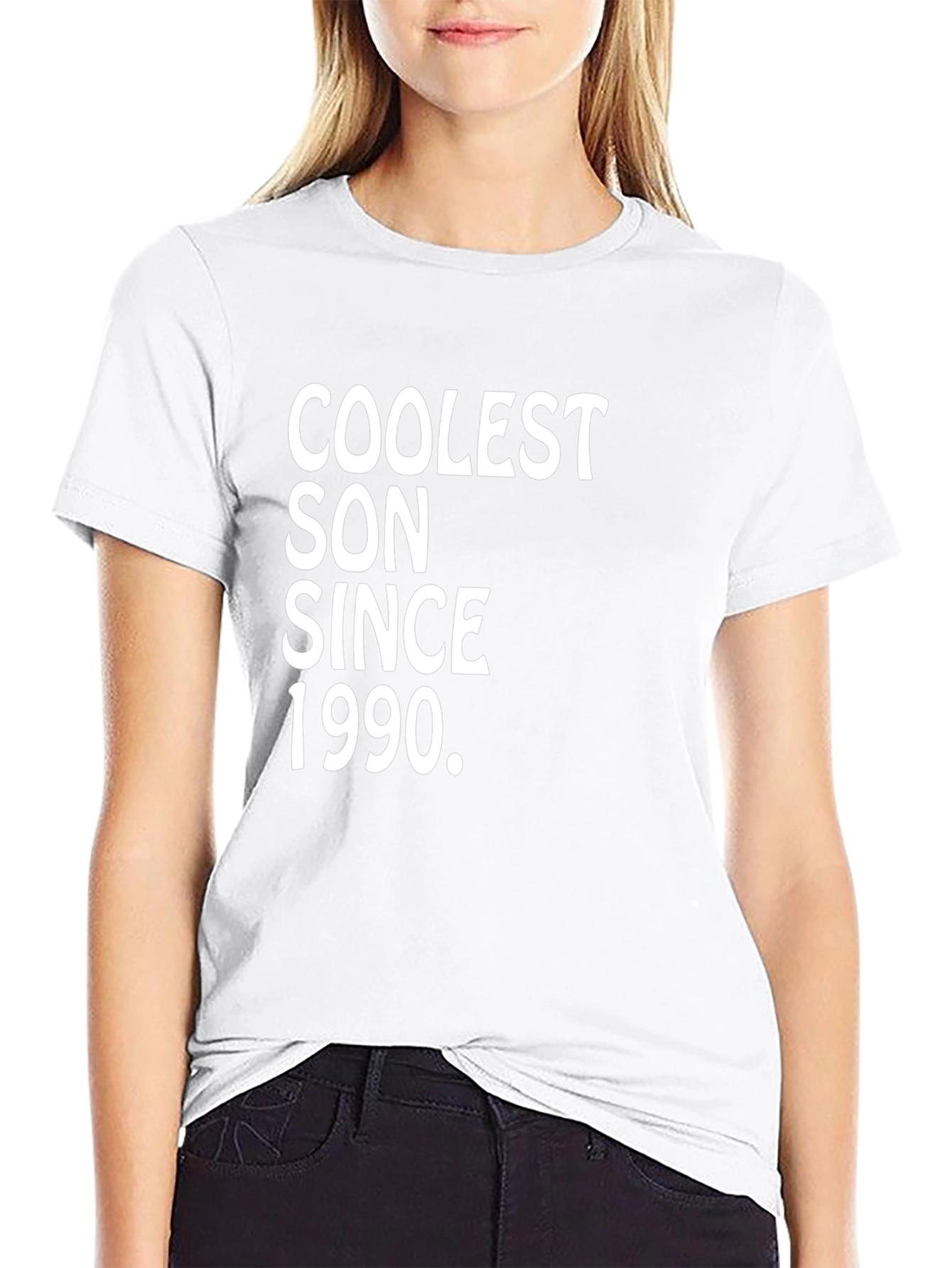 Coolest Son Since 1990 Black T-Shirt