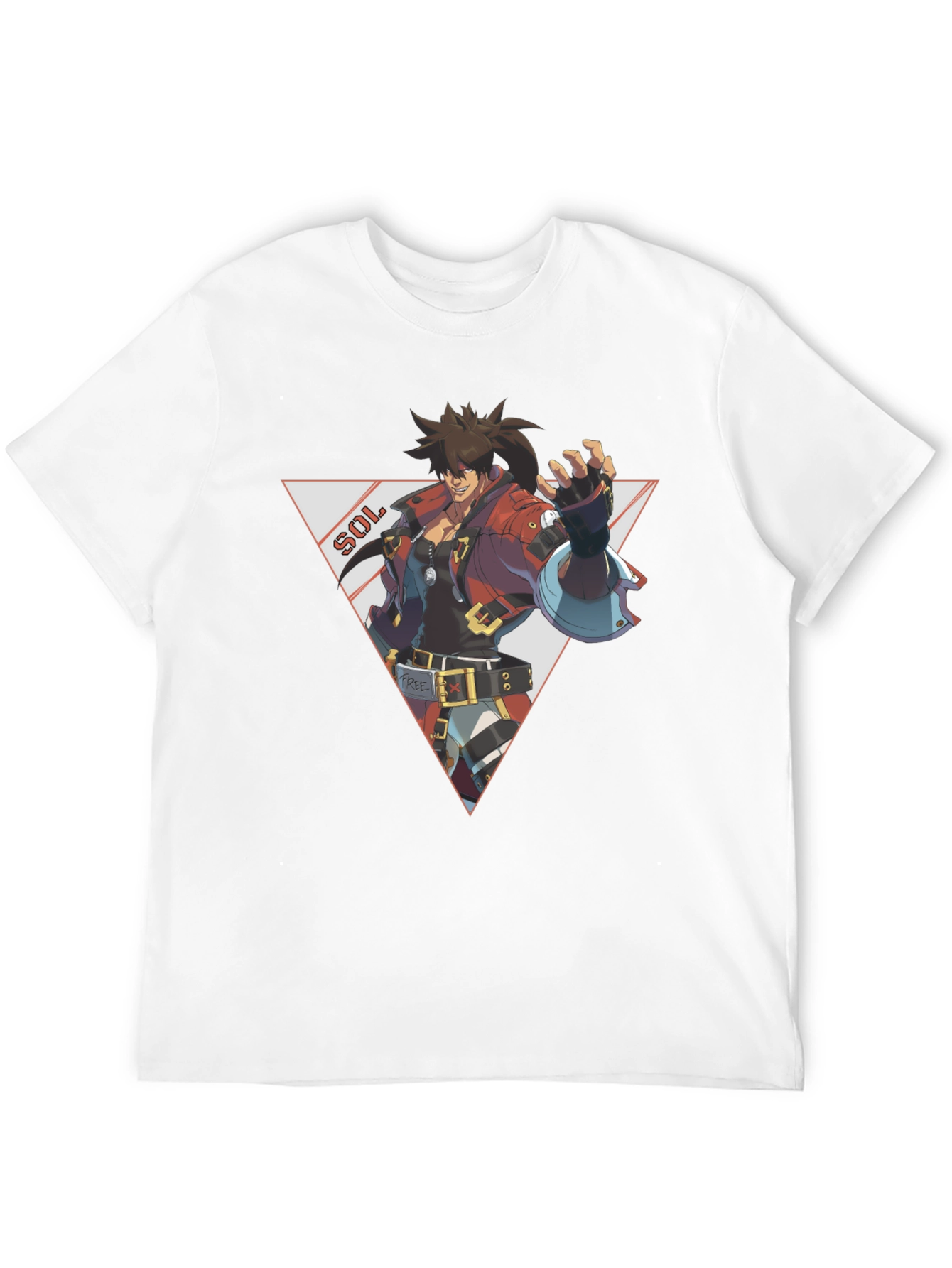 Sol Badguy Guilty Gear Strive Black T-Shirt