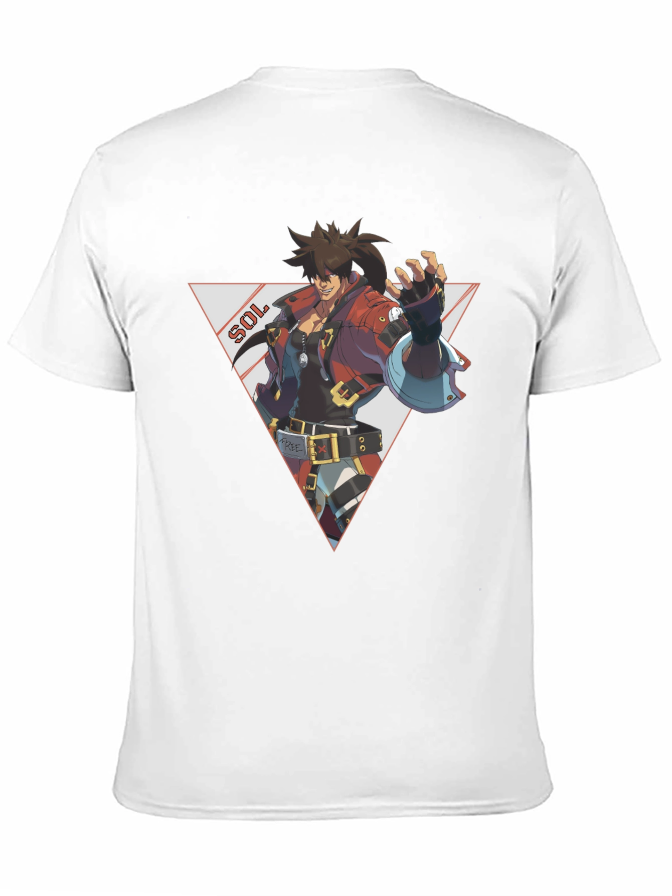 Sol Badguy Guilty Gear Strive Black T-Shirt