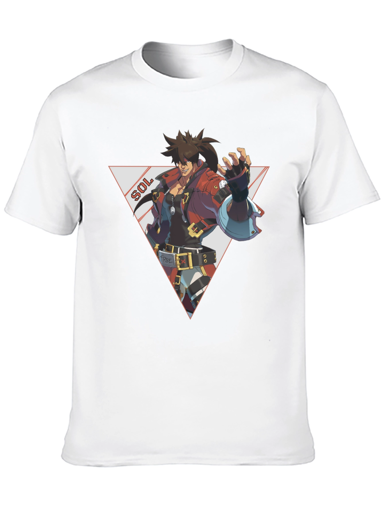 Sol Badguy Guilty Gear Strive Black T-Shirt