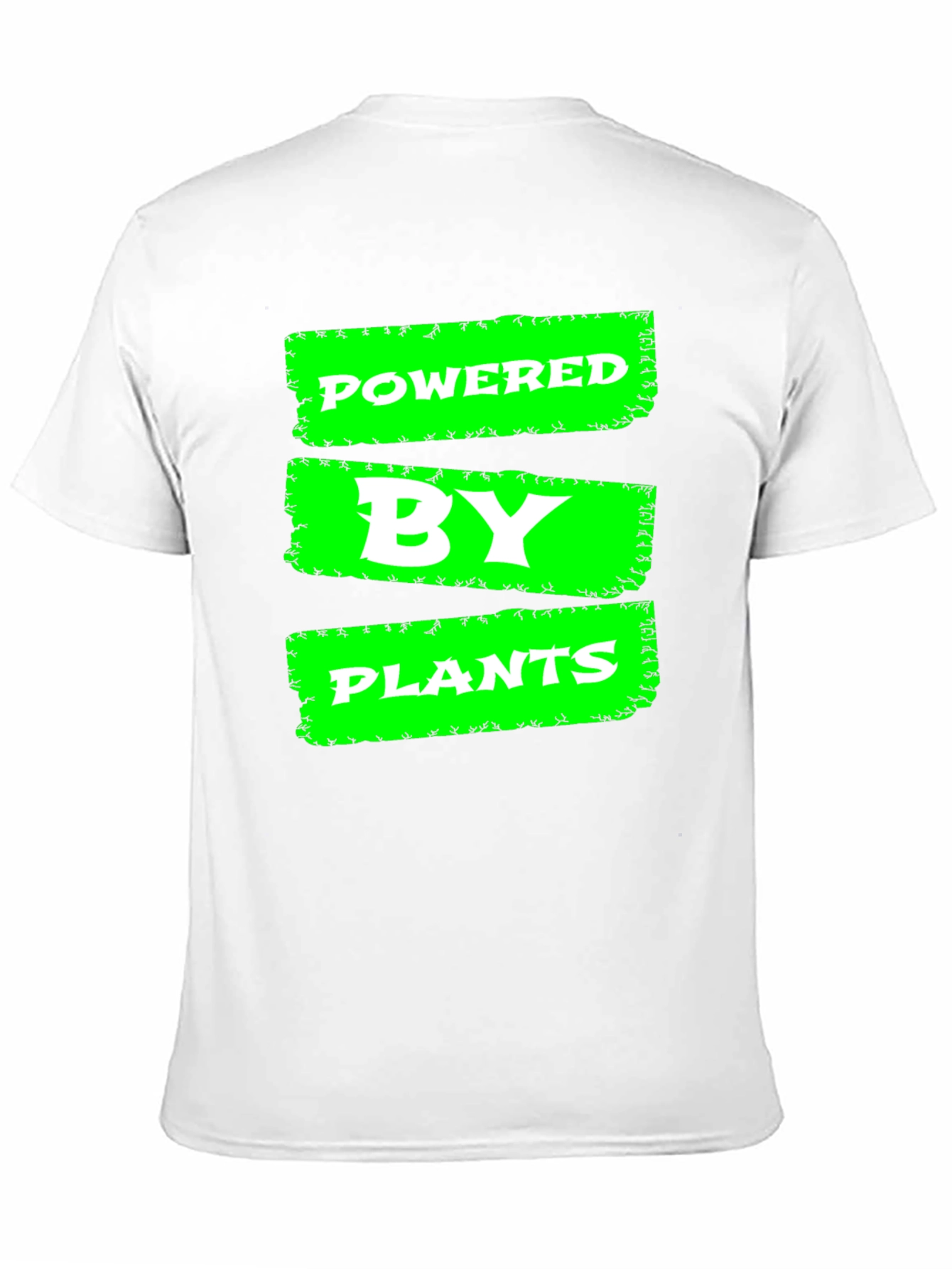 Powered by Plants T-Shirt - Vegan Lifestyle