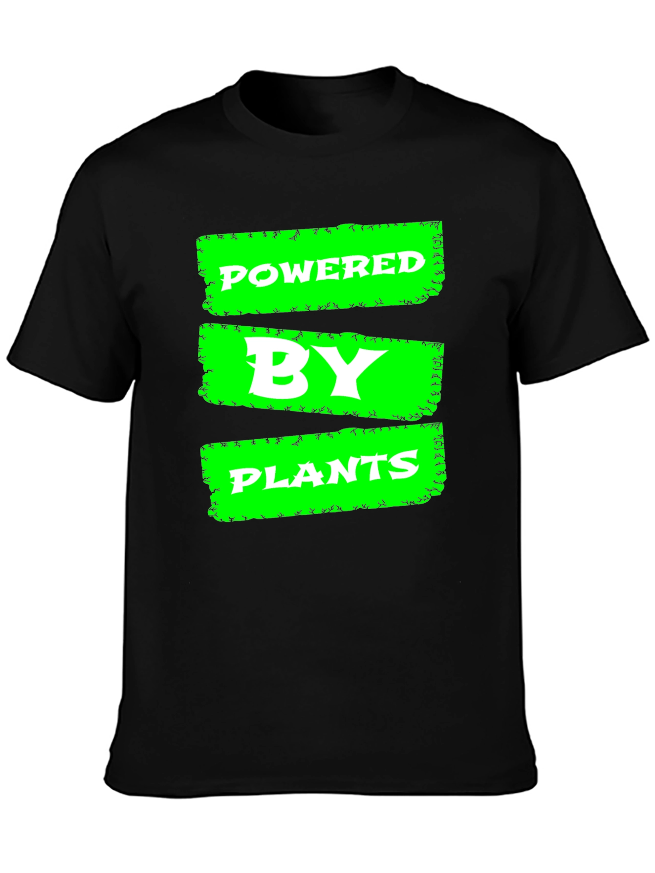 Powered by Plants T-Shirt - Vegan Lifestyle