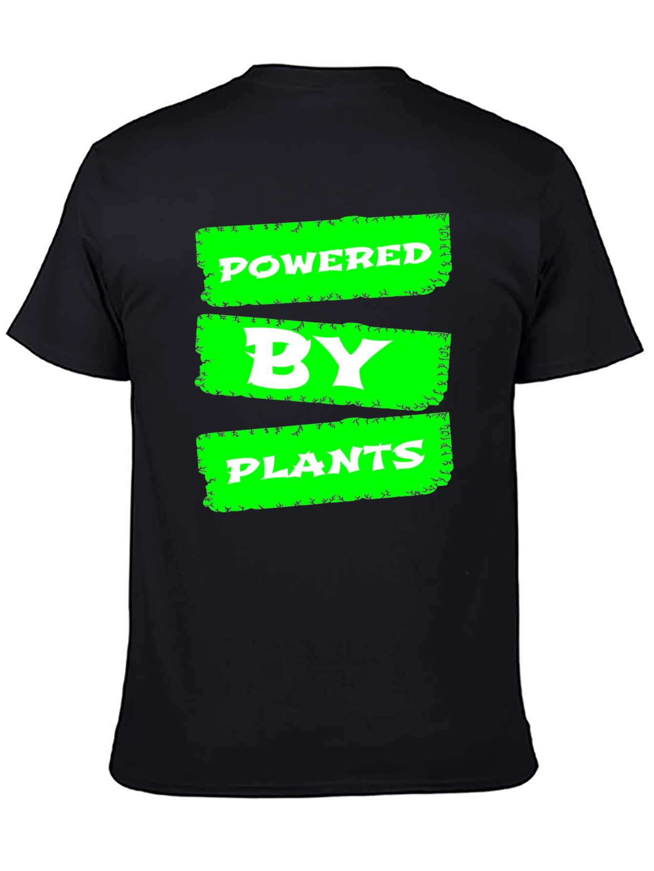 Powered by Plants T-Shirt - Vegan Lifestyle
