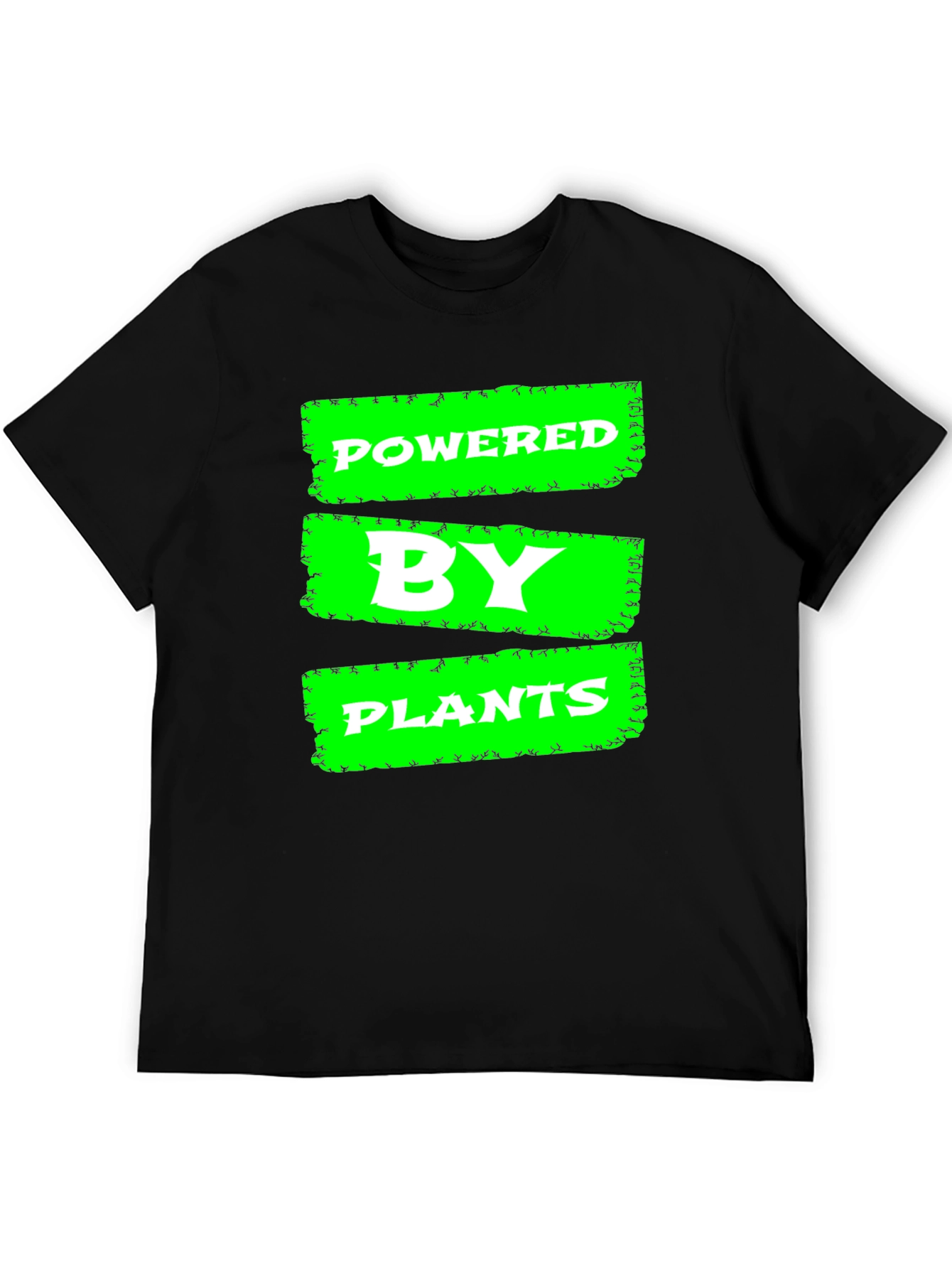 Powered by Plants T-Shirt - Vegan Lifestyle