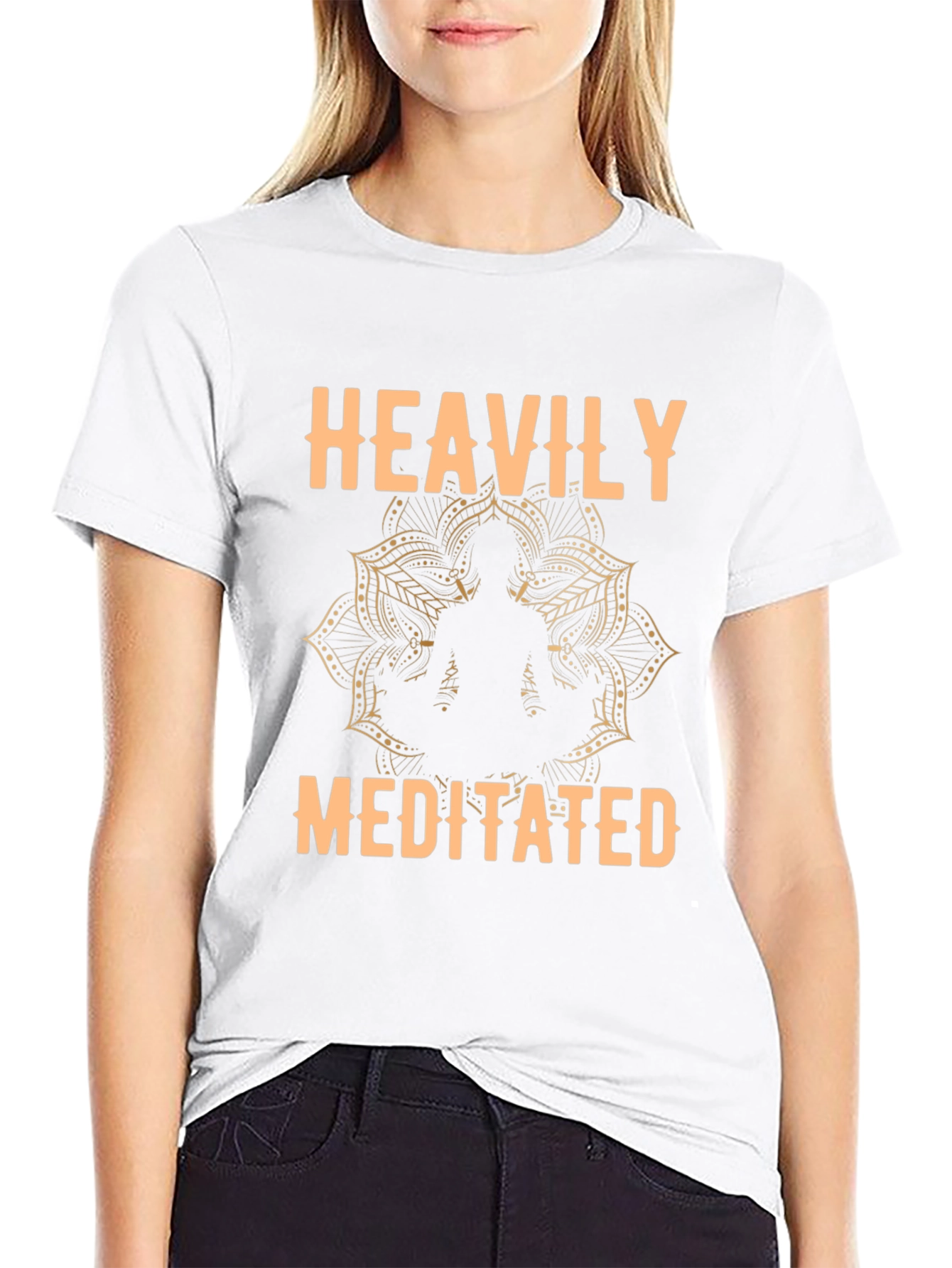 Heavily Meditated Graphic Tee - Unisex