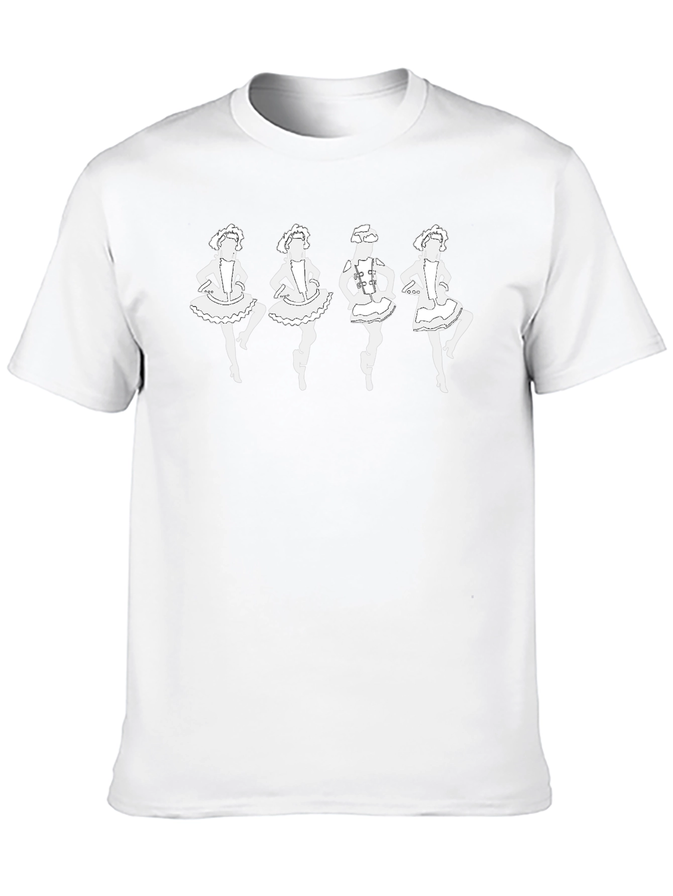 Irish Dance T-Shirt - Black Cotton Tee