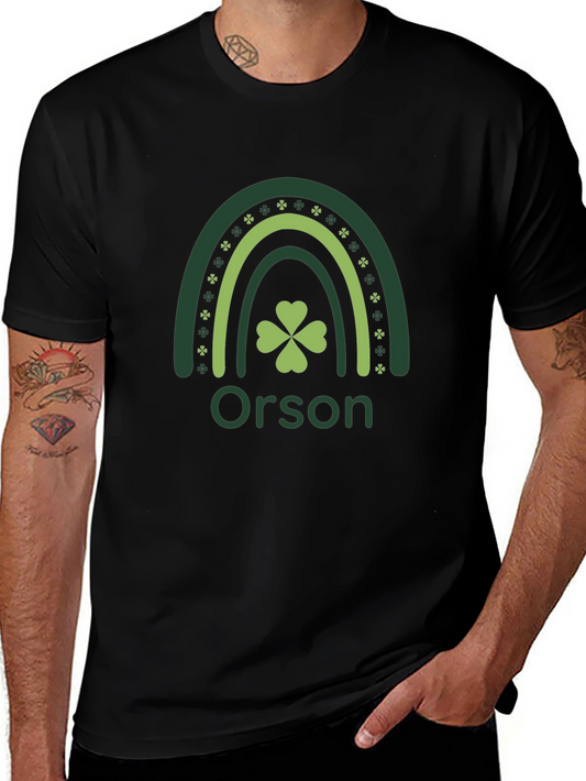 Orson St. Patricks Day Shamrock Rainbow T-Shirt