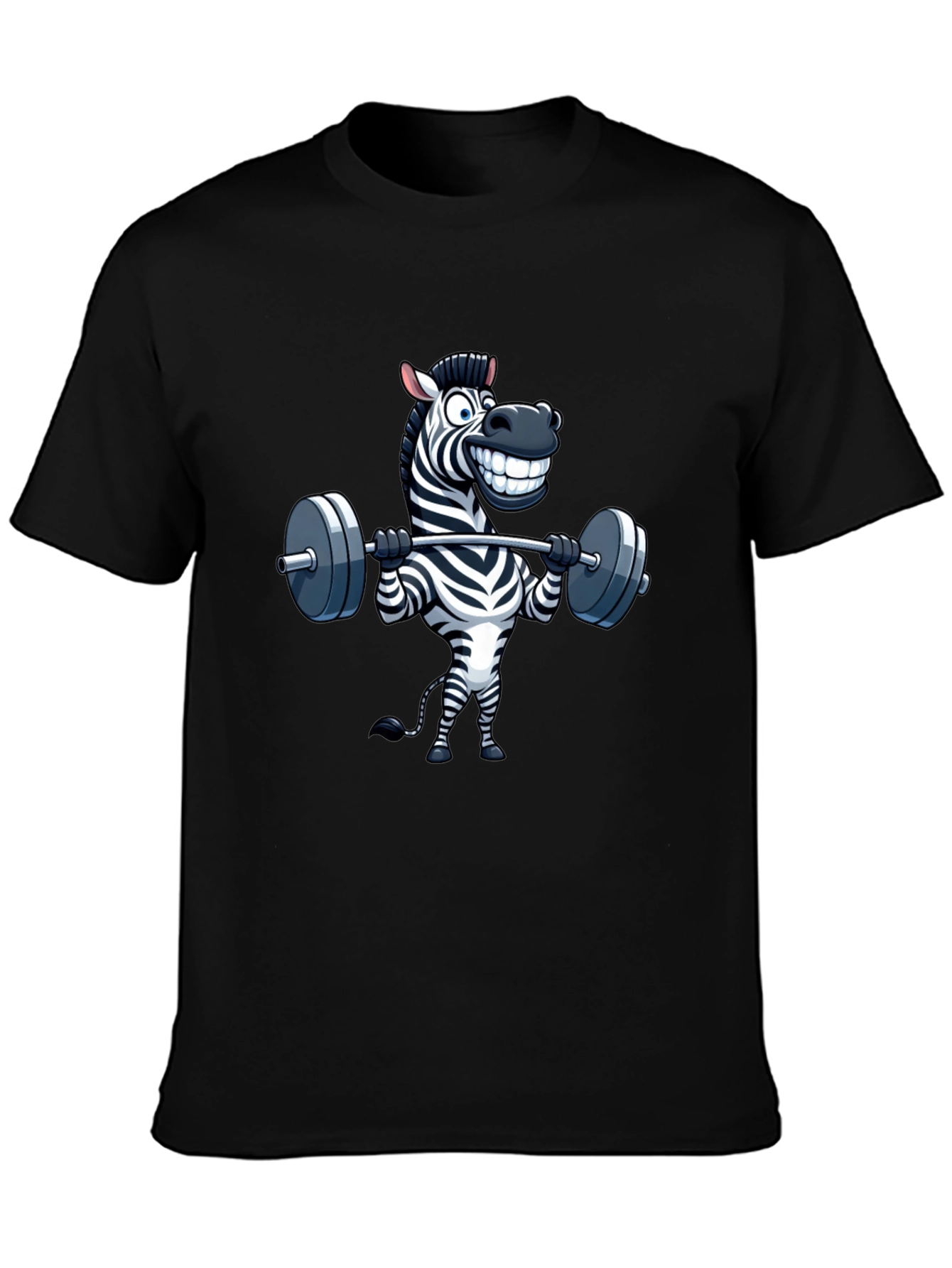 Zebra Gym Shirt - Funny Workout Tee