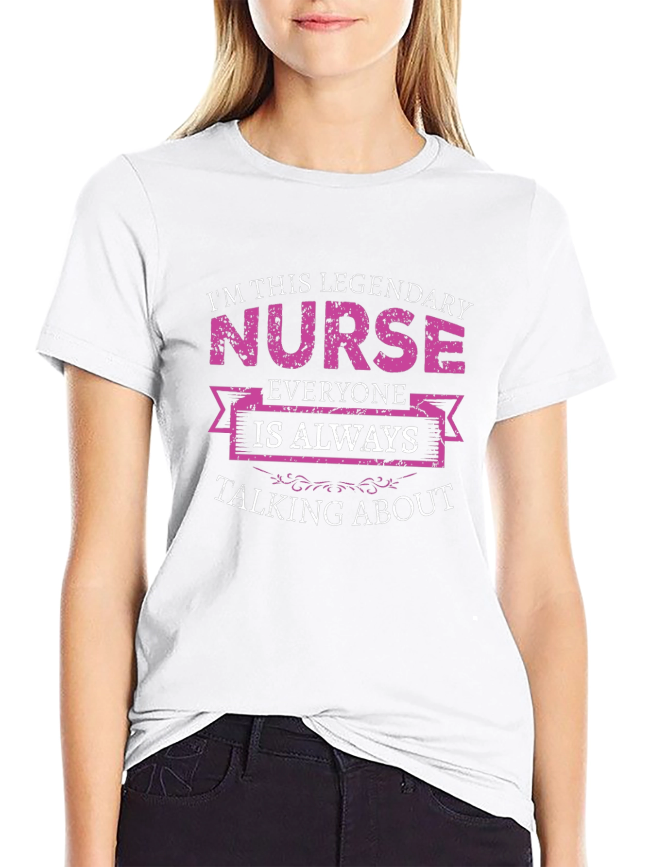 Legendary Nurse T-Shirt - Unique Graphic Tee