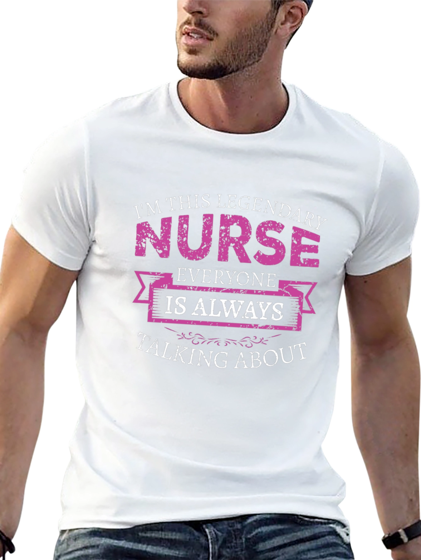 Legendary Nurse T-Shirt - Unique Graphic Tee