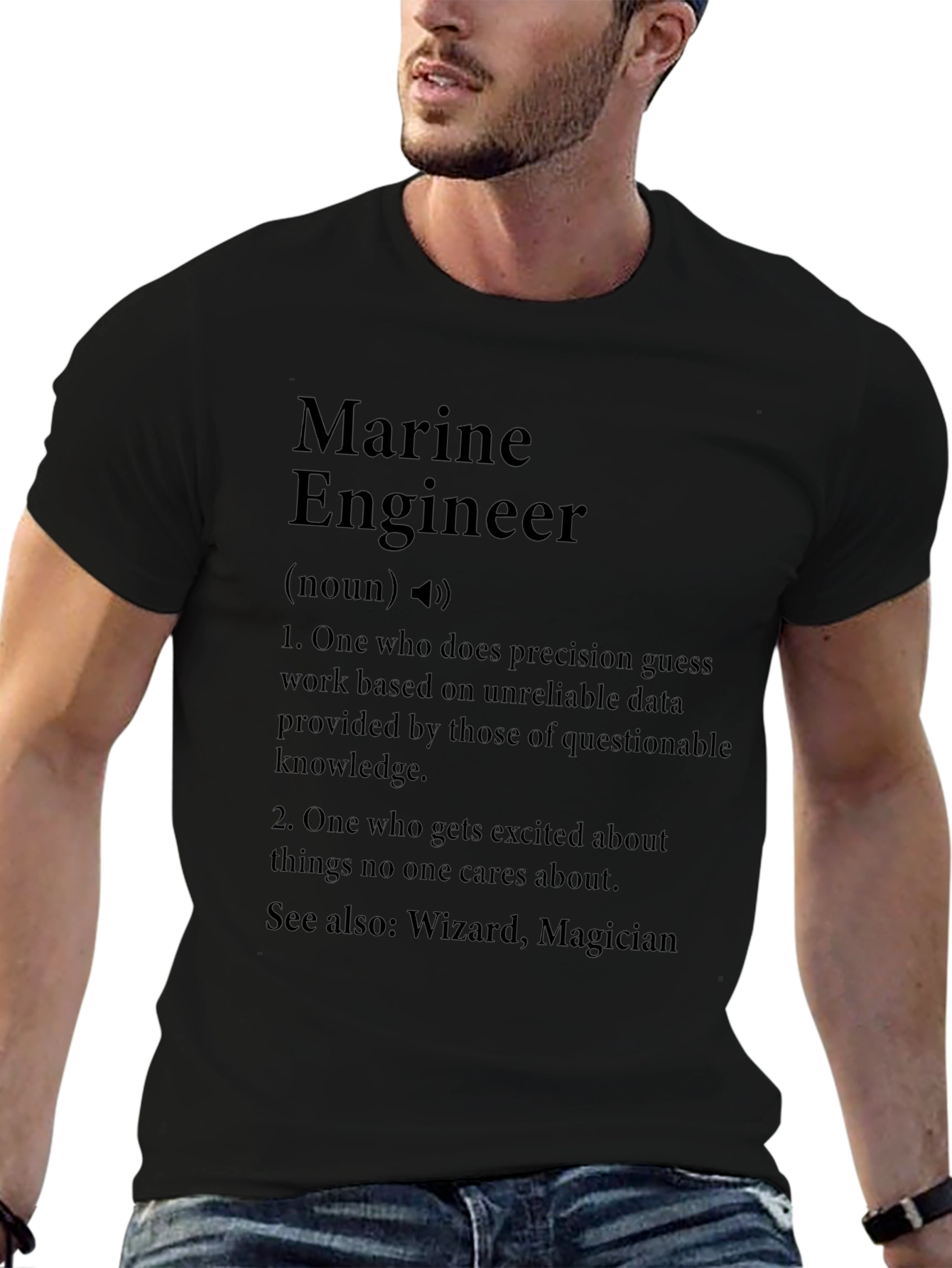 Marine Engineer Definition T-Shirt