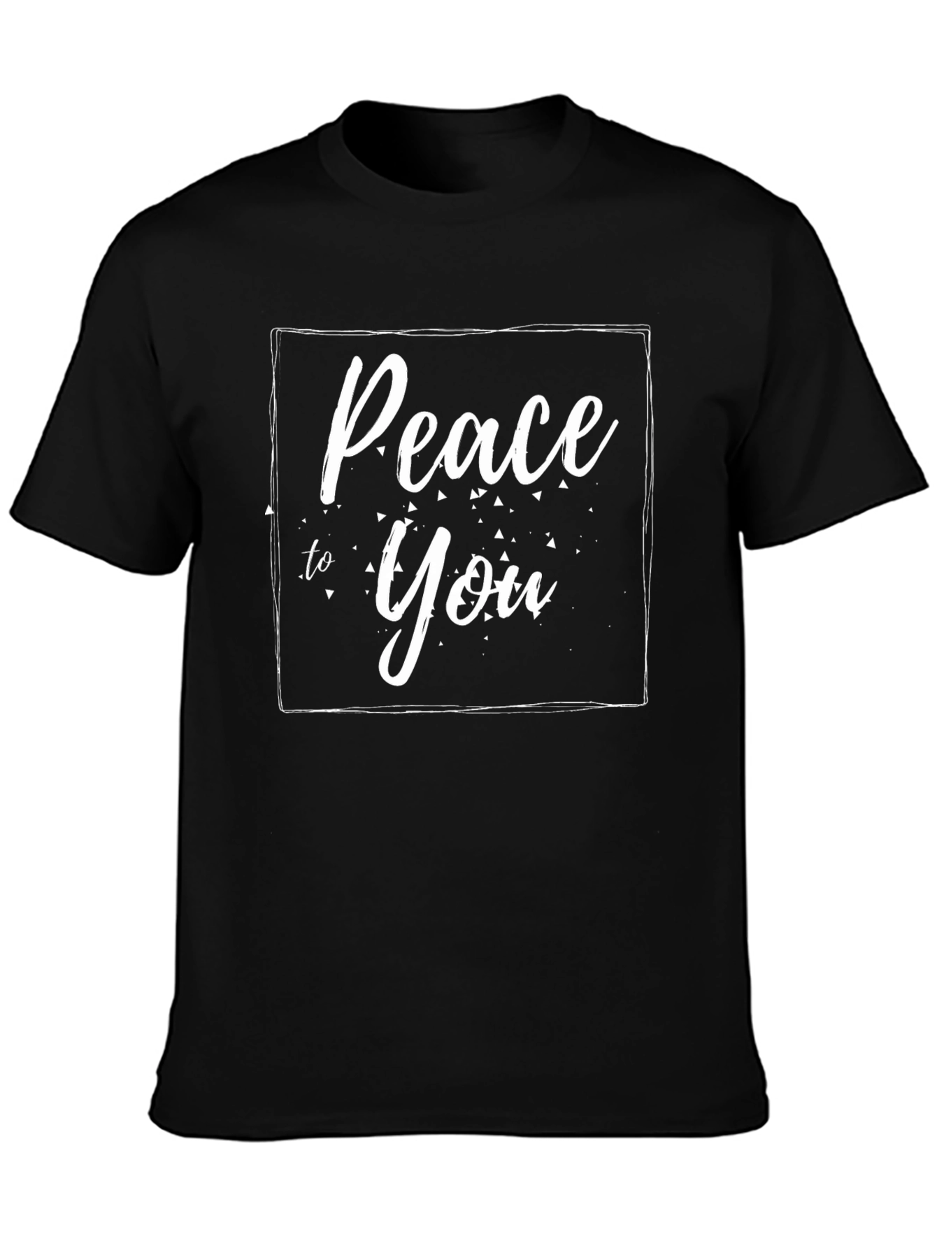 Peace to You Graphic Tee - Black