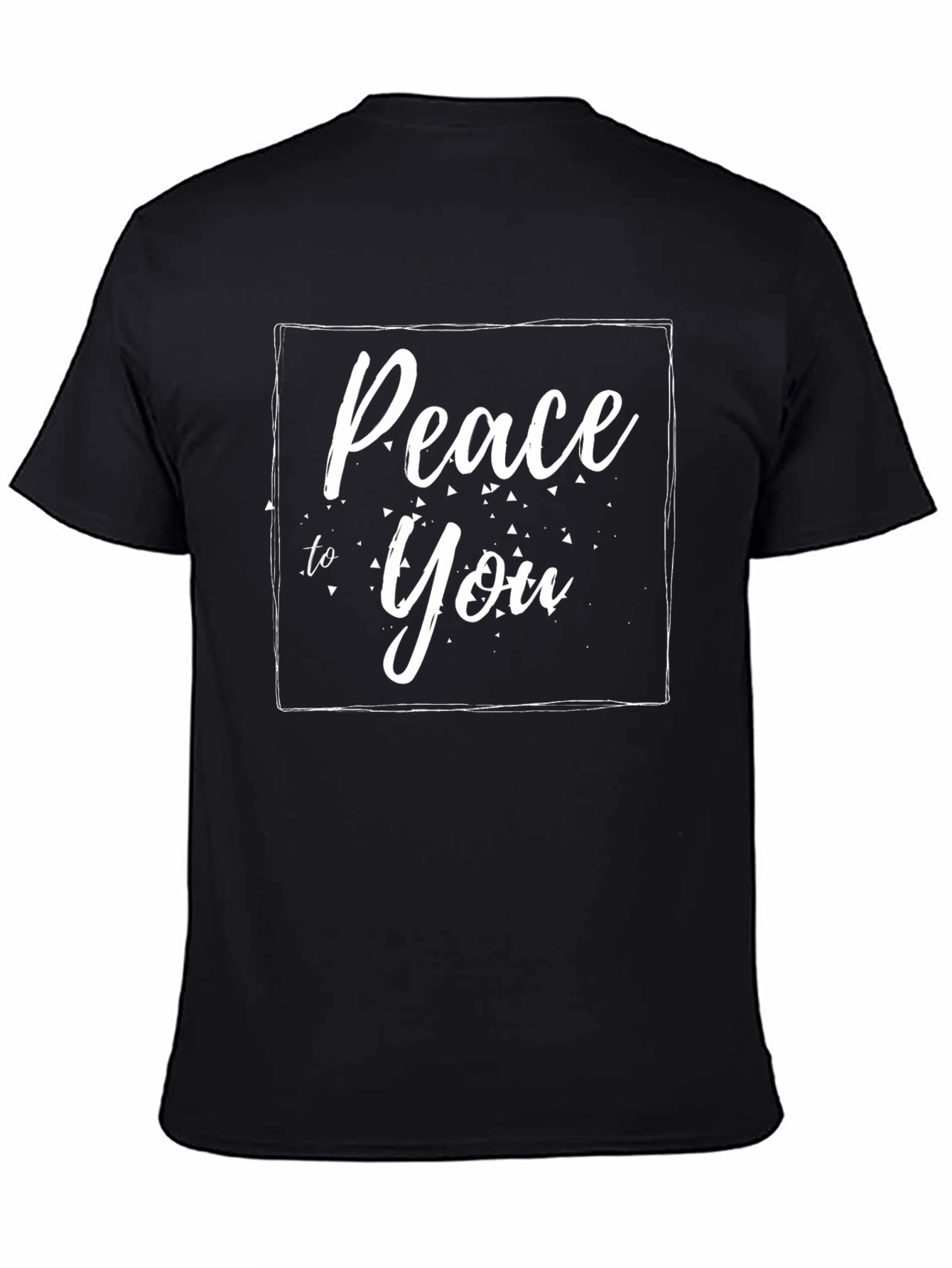 Peace to You Graphic Tee - Black