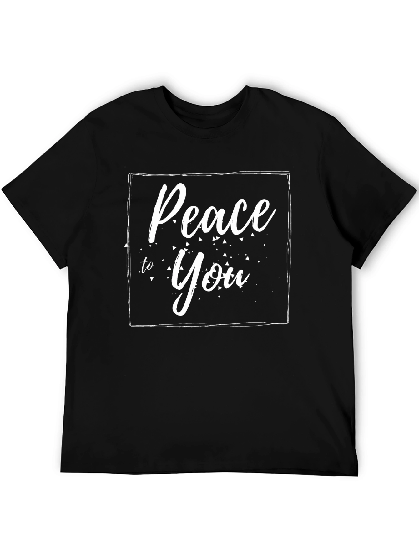 Peace to You Graphic Tee - Black