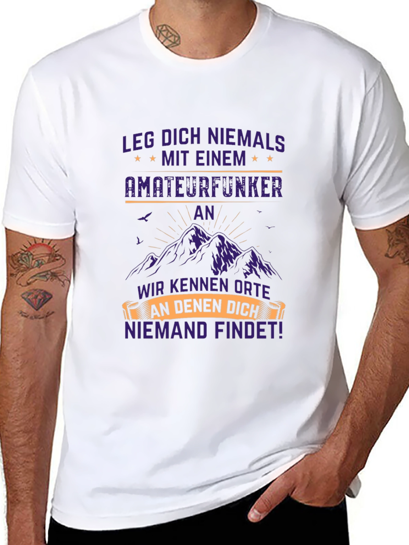 Amateurfunker T-Shirt - Funny Ham Radio Operator Tee