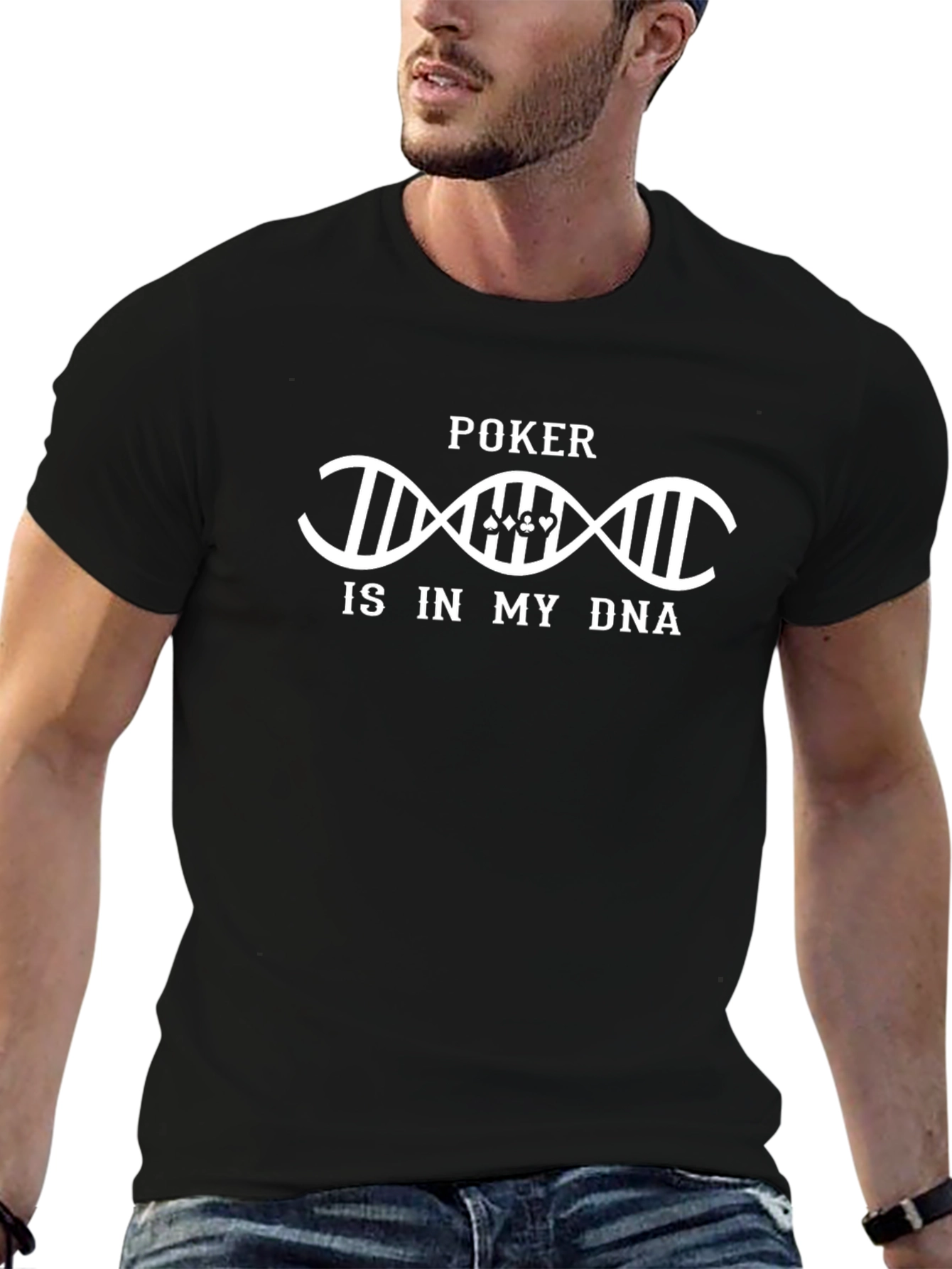 Poker is in My DNA Graphic Tee